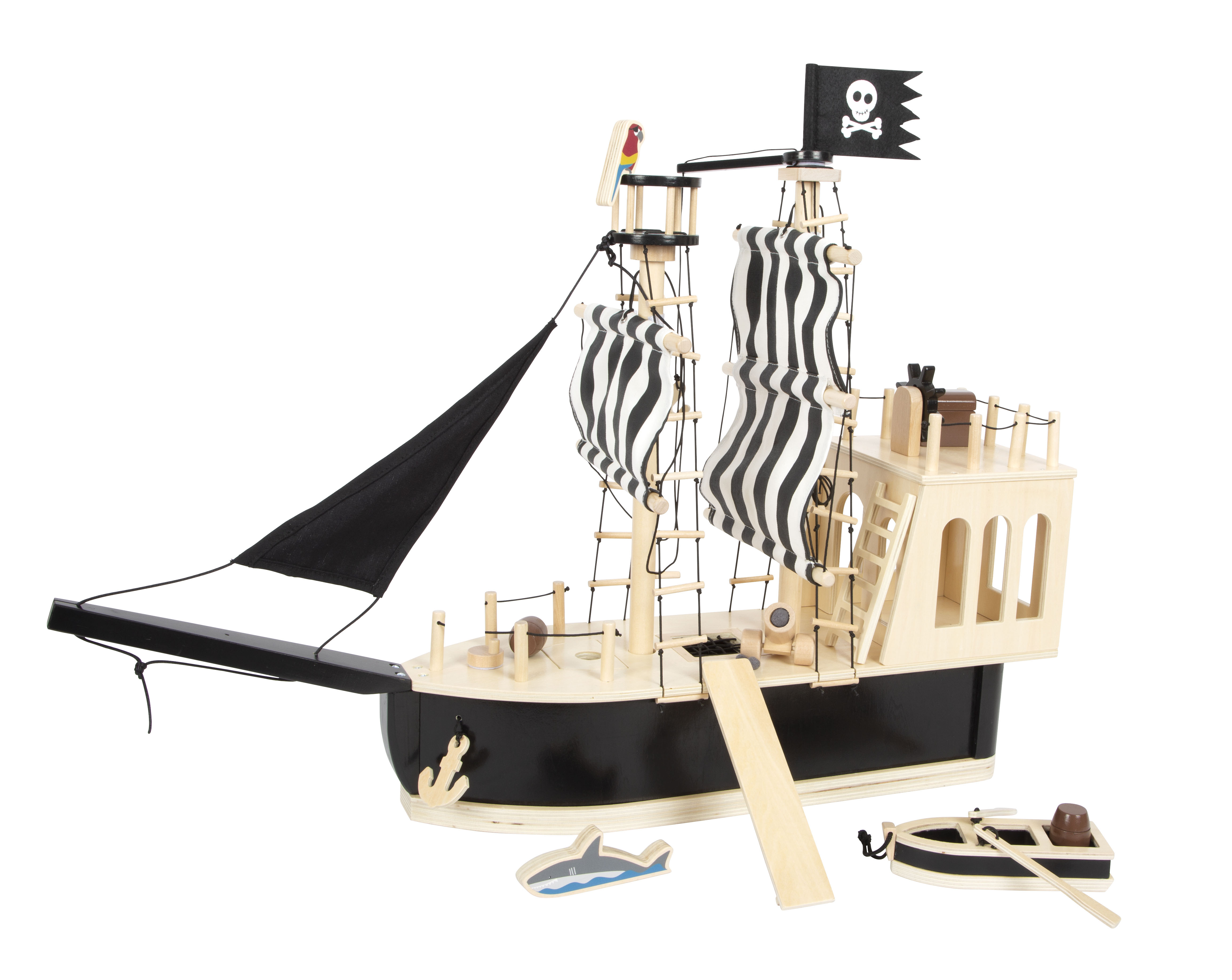 Piratenschiff mit Zubehör zum Spielen