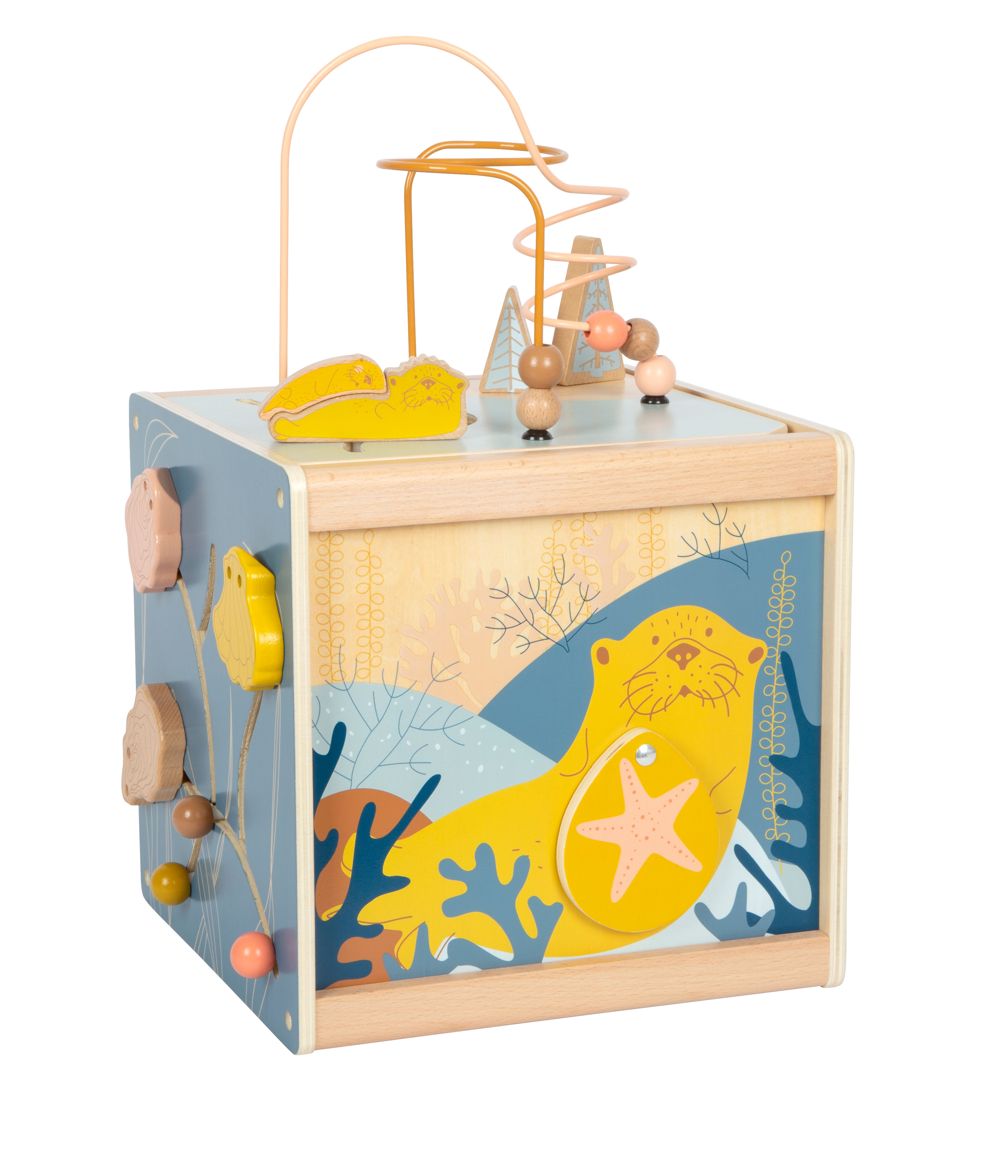 Motorikwürfel „Seaside” für Kinder