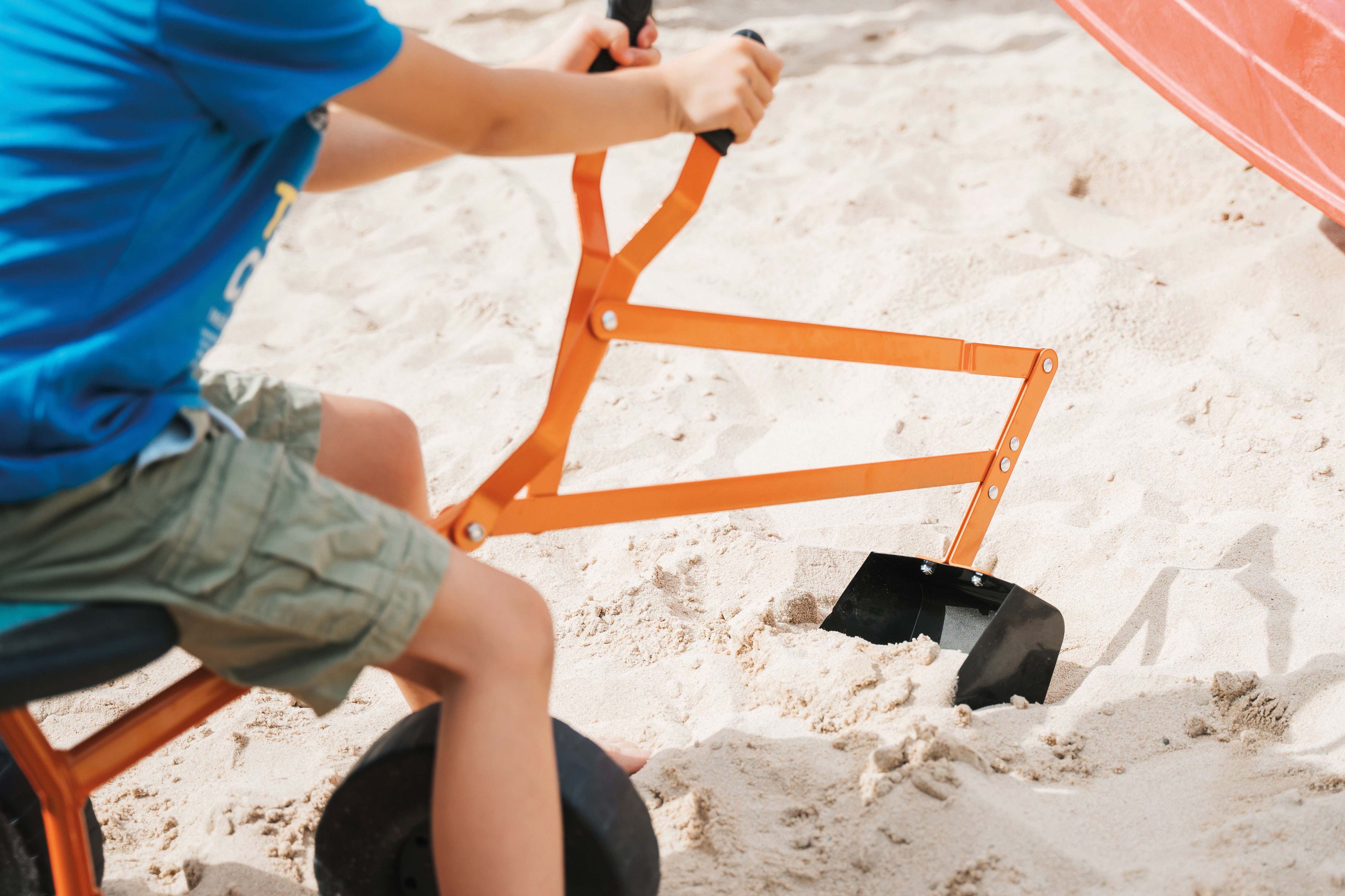 Bagger mit Rädern für Kinder