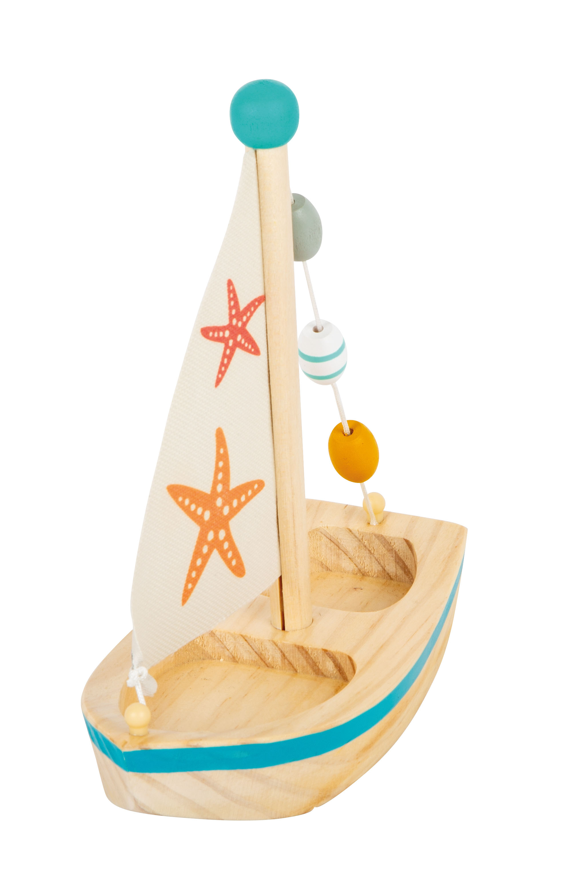 Segelboot aus Holz