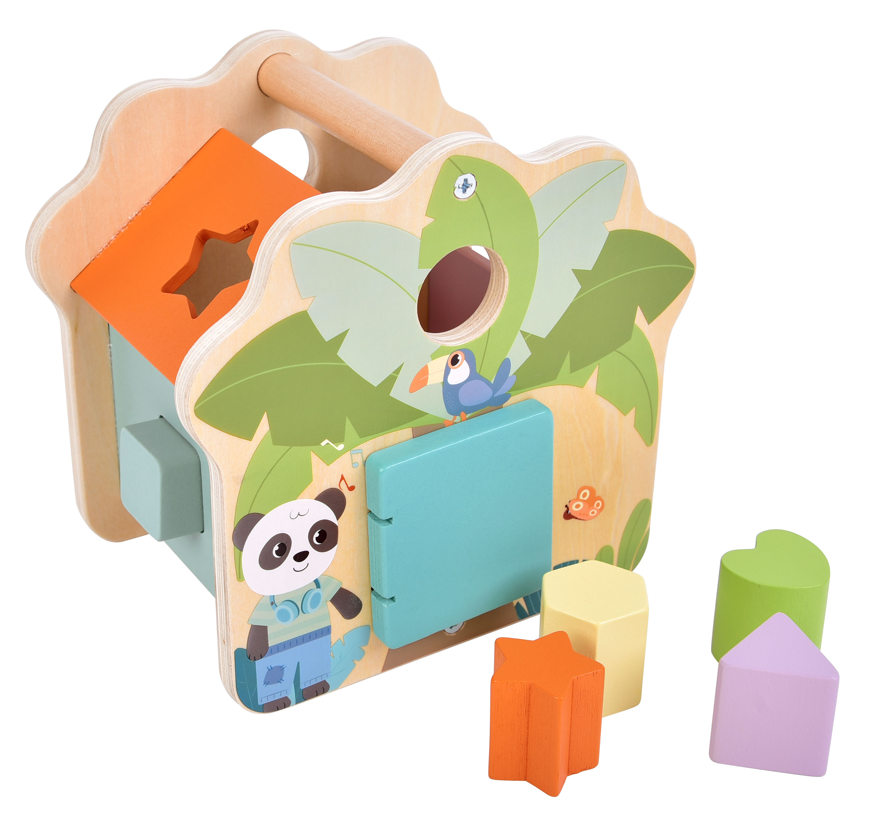 Steckwürfel-Haus Jungle Friends Baumhaus