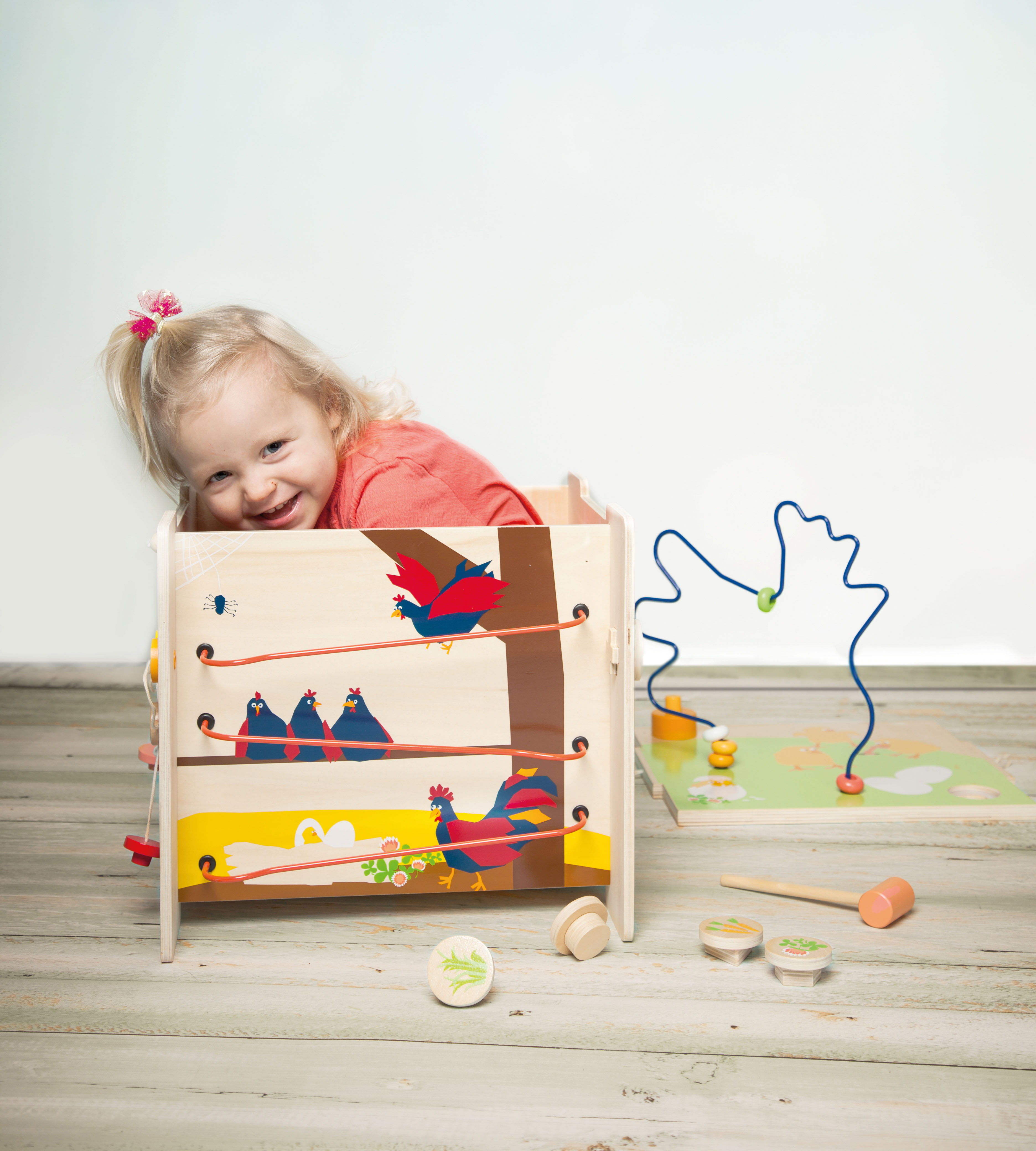 Motorikwürfel Landleben für Kinder