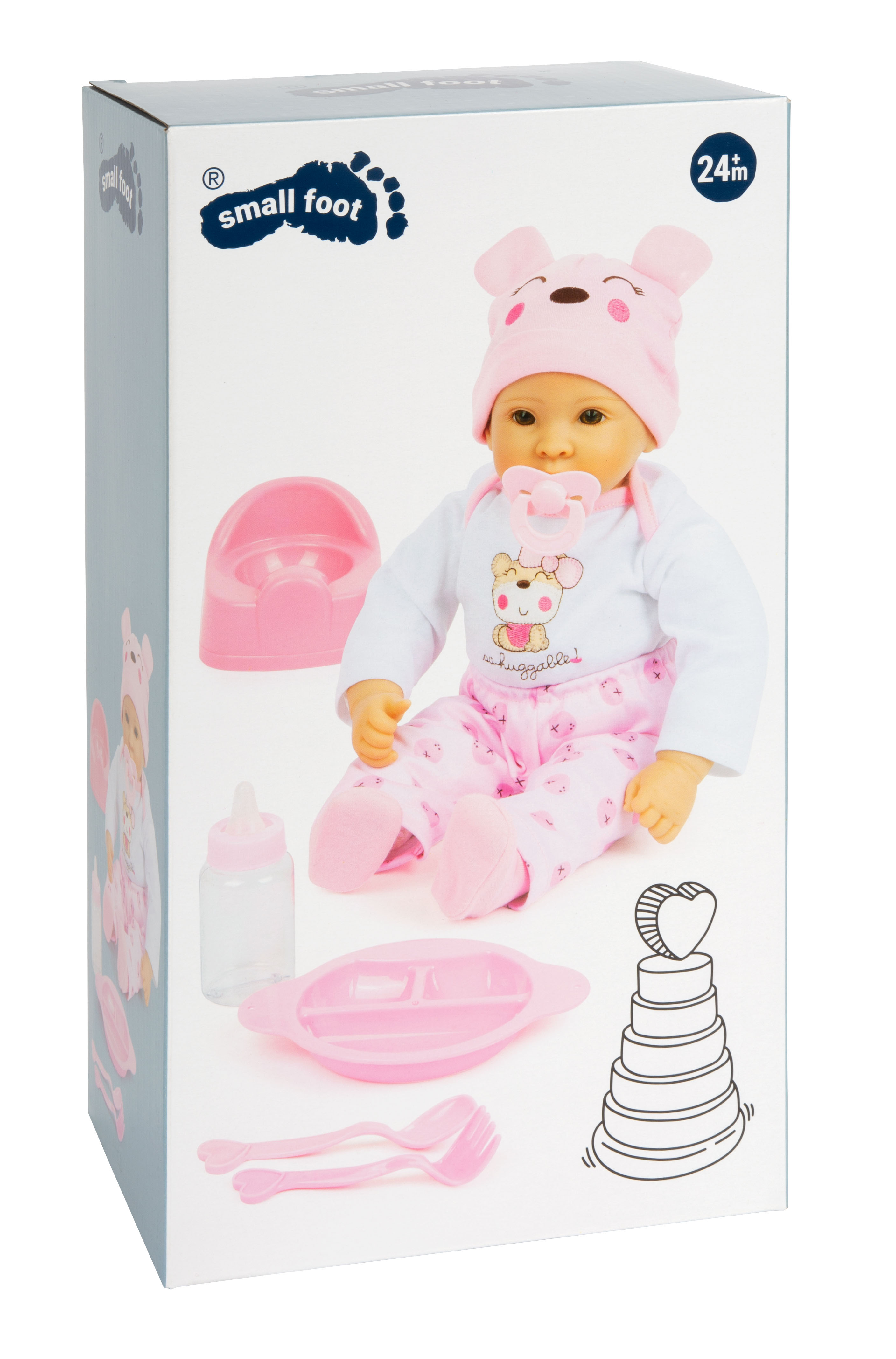 Verpackung Babypuppe Marie