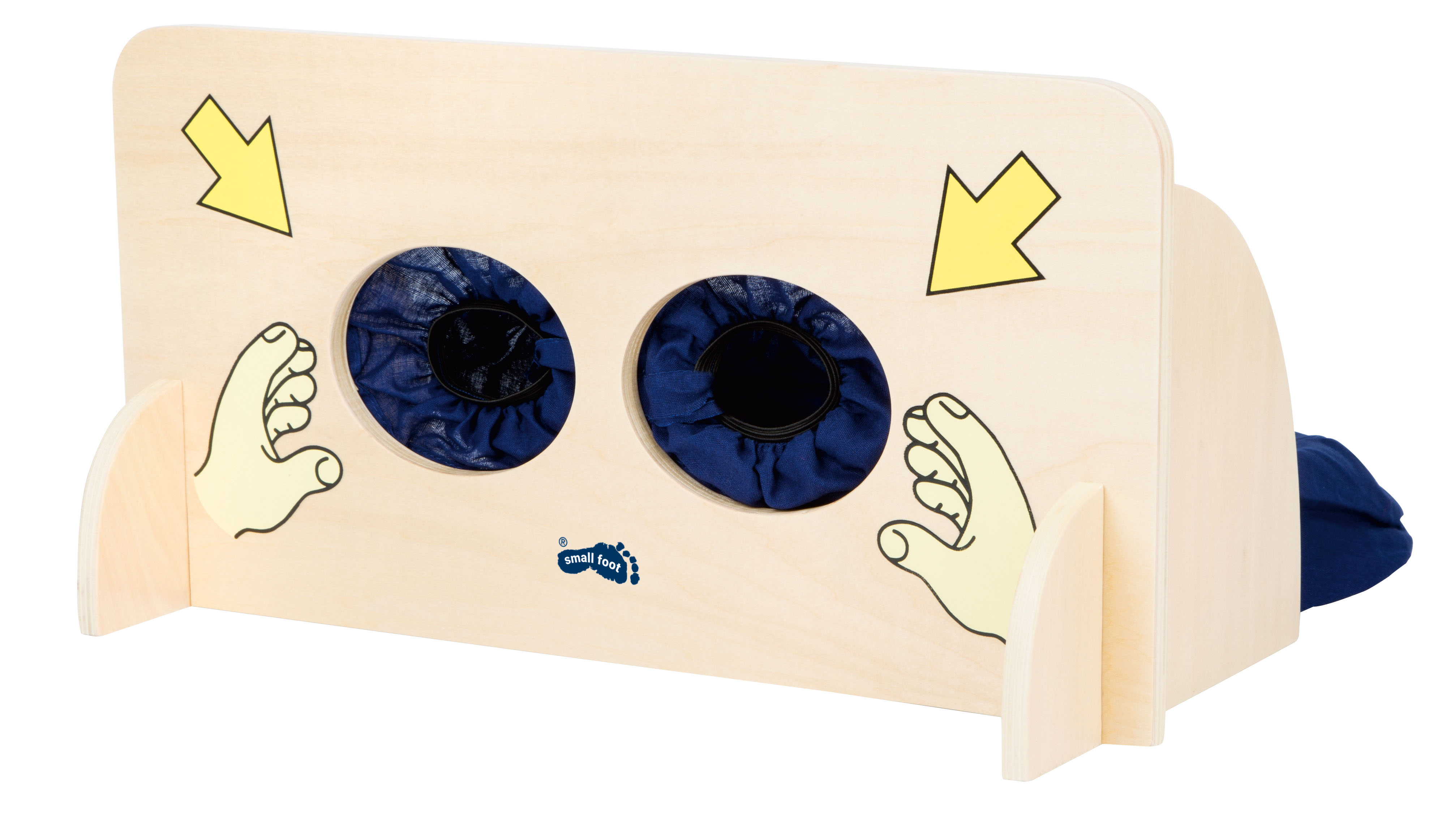 Sinnesspiel Fühlwand für Kinder