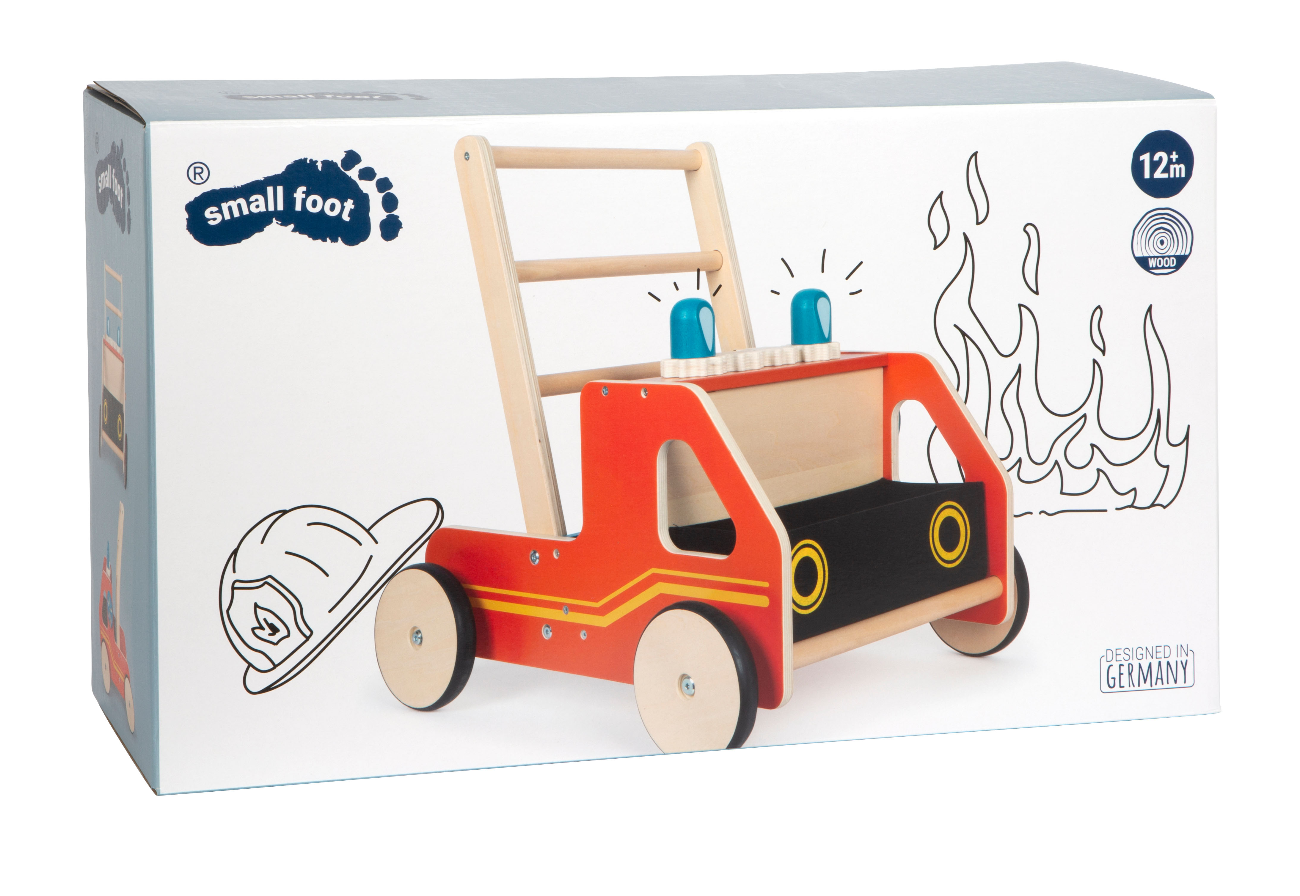 Lauflernwagen Feuerwehr für Kinder