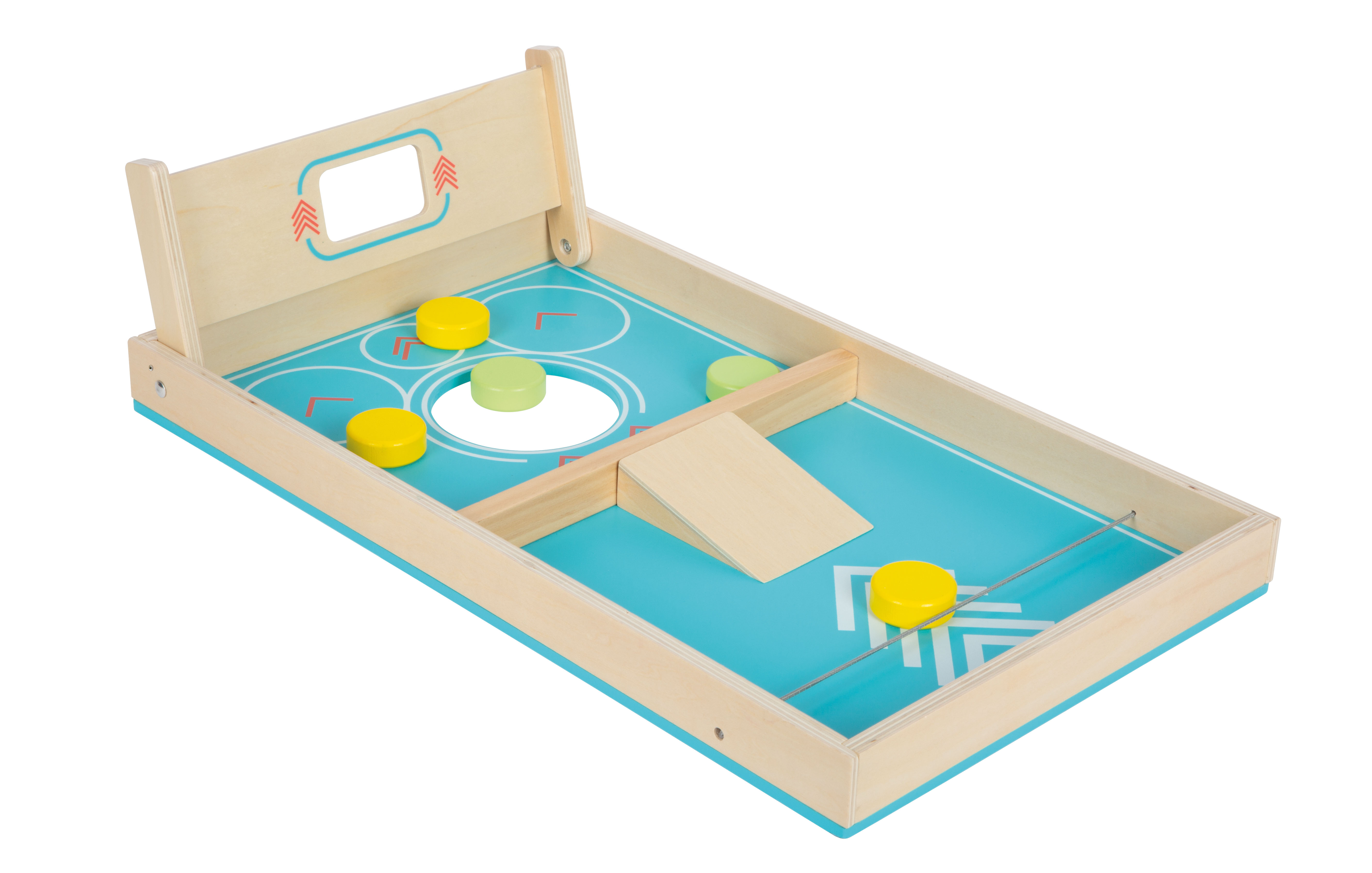 Cornhole und Sling Puck Spiel „Active“ für Kinder