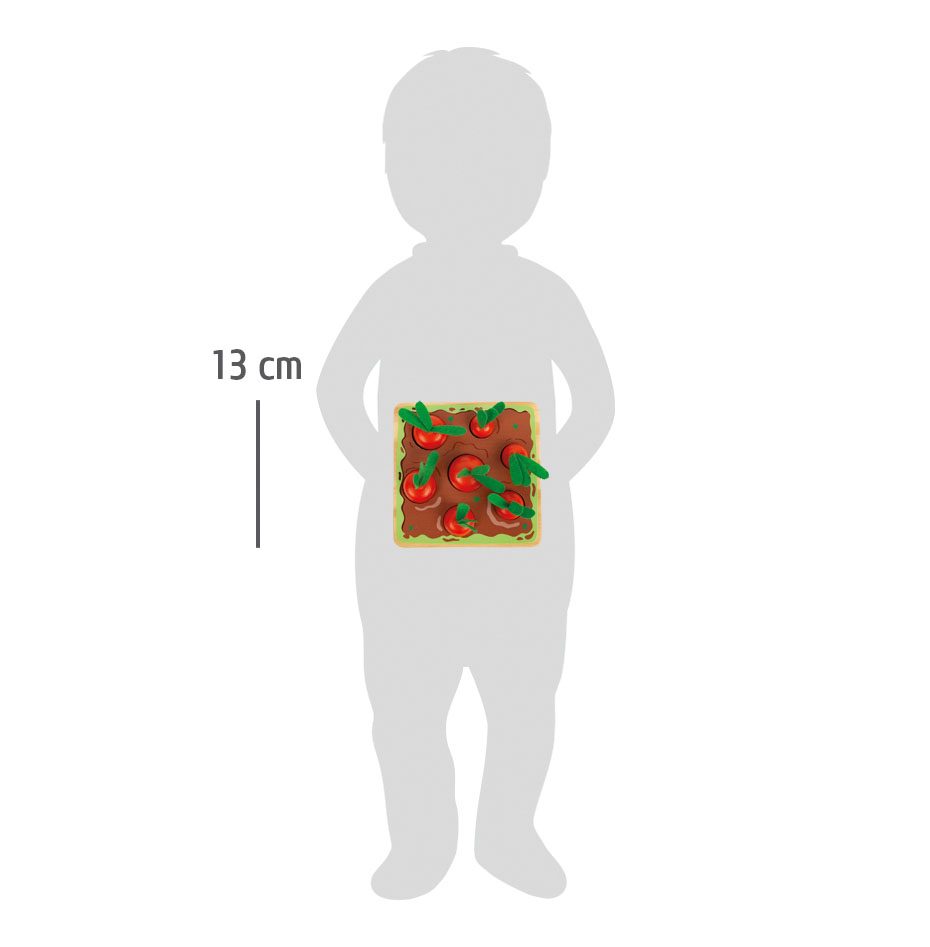 Steckspiel Möhren für Kinder