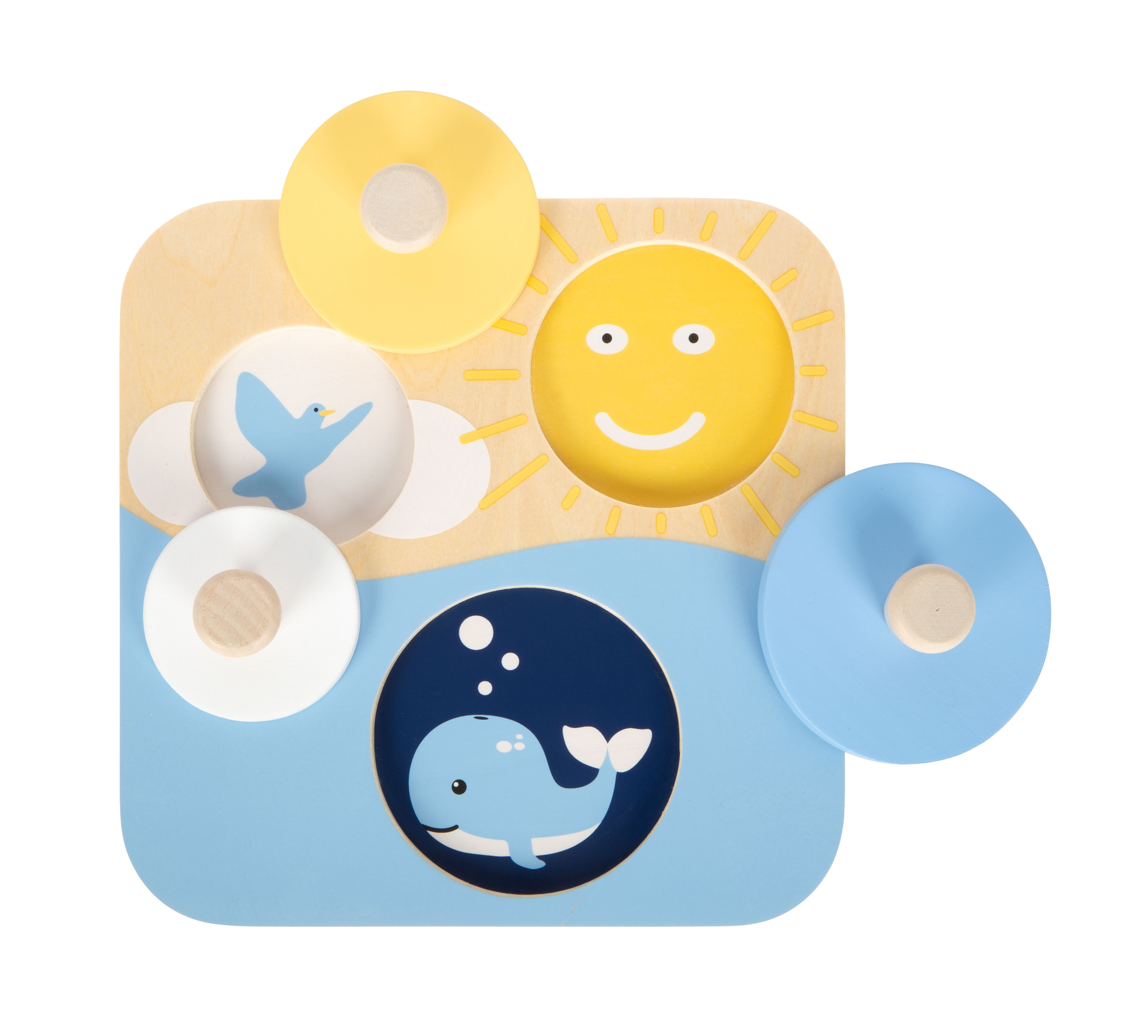 Baby-Box 10–12 Monate „Ordnen & Sortieren“ mit Setzpuzzle