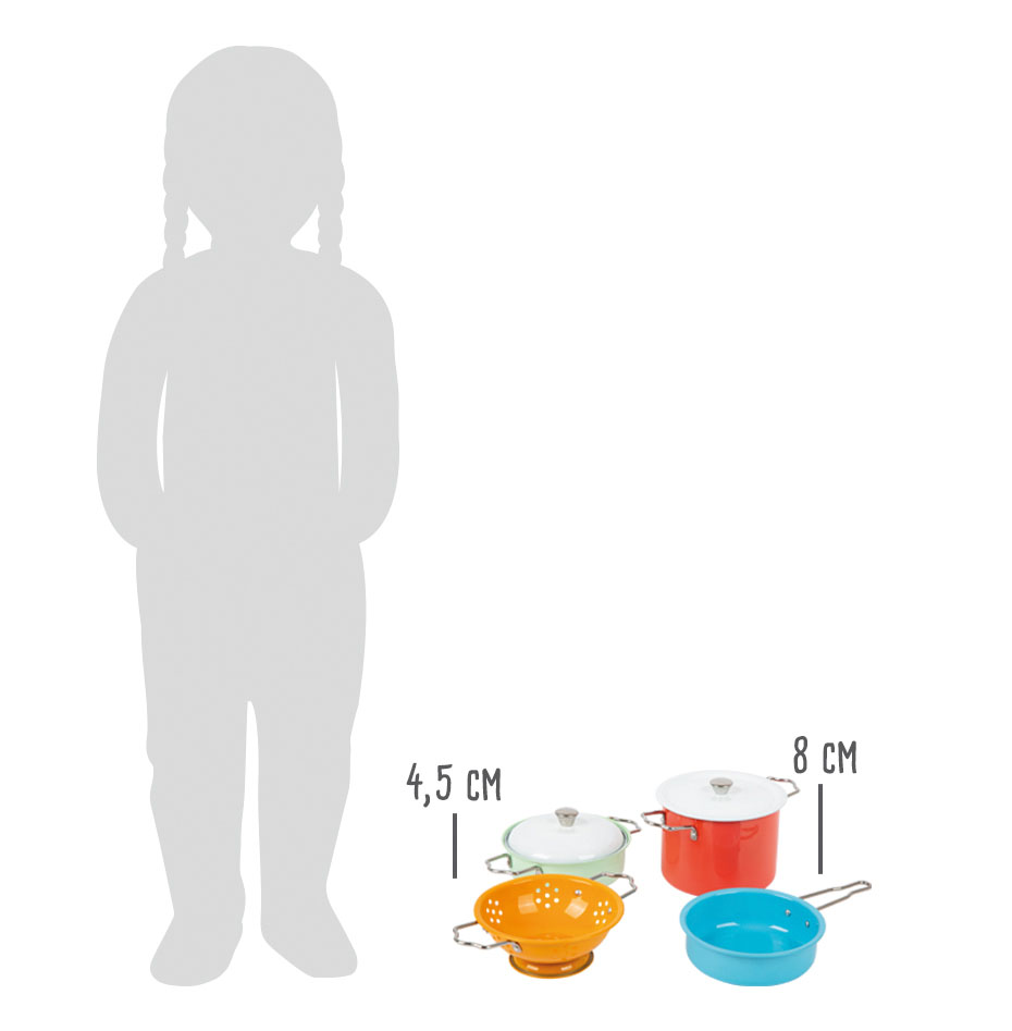 Kochgeschirr-Set mit Zubehör für Kinder