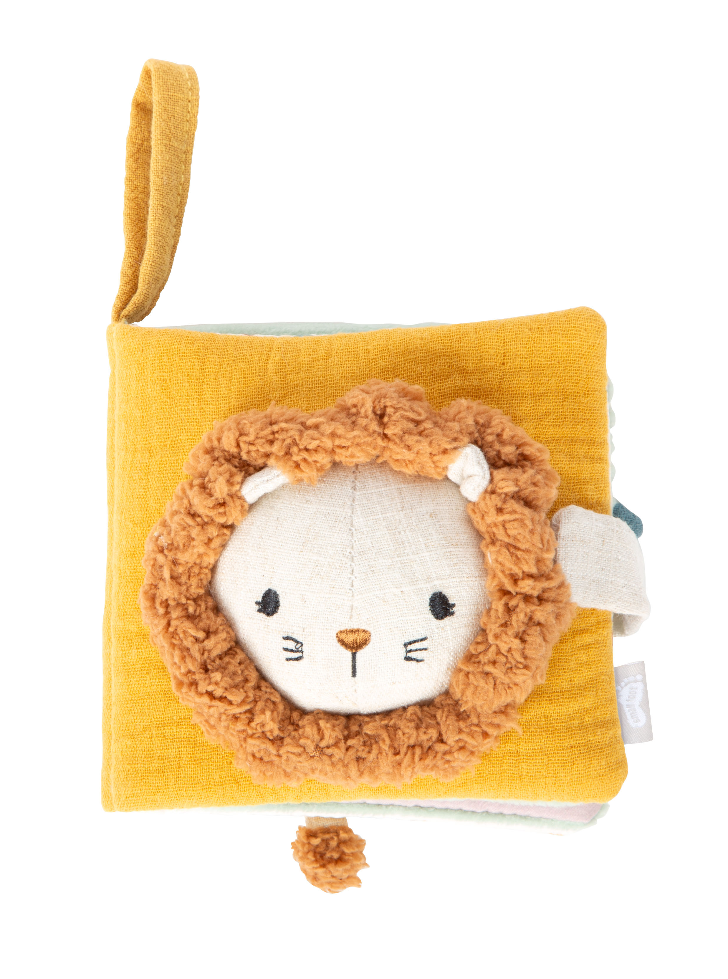 Babyspielzeug Frühbuch aus Stoff Little Lion mit Löwenmahne