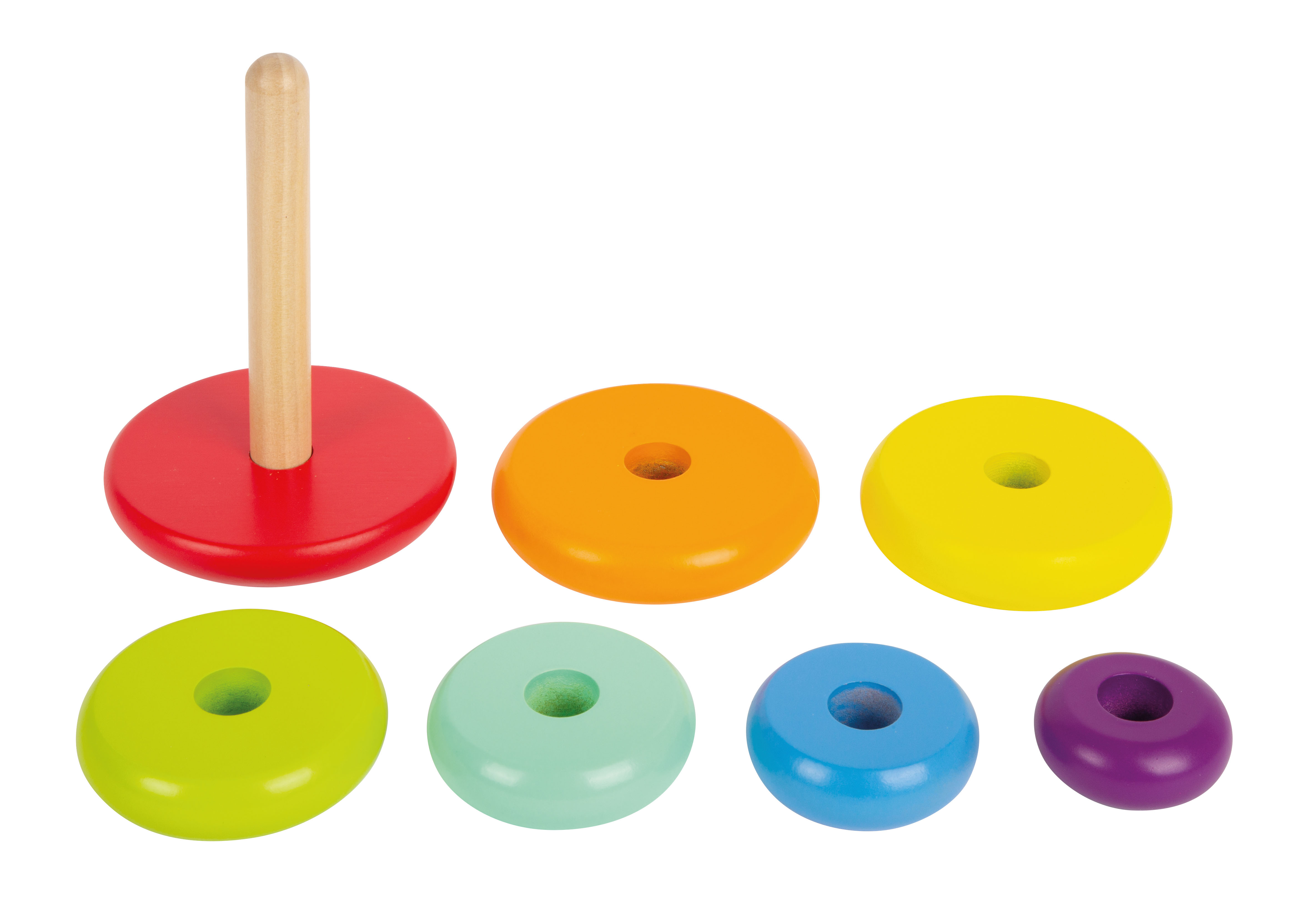 Stapelturm Regenbogen für Kinder