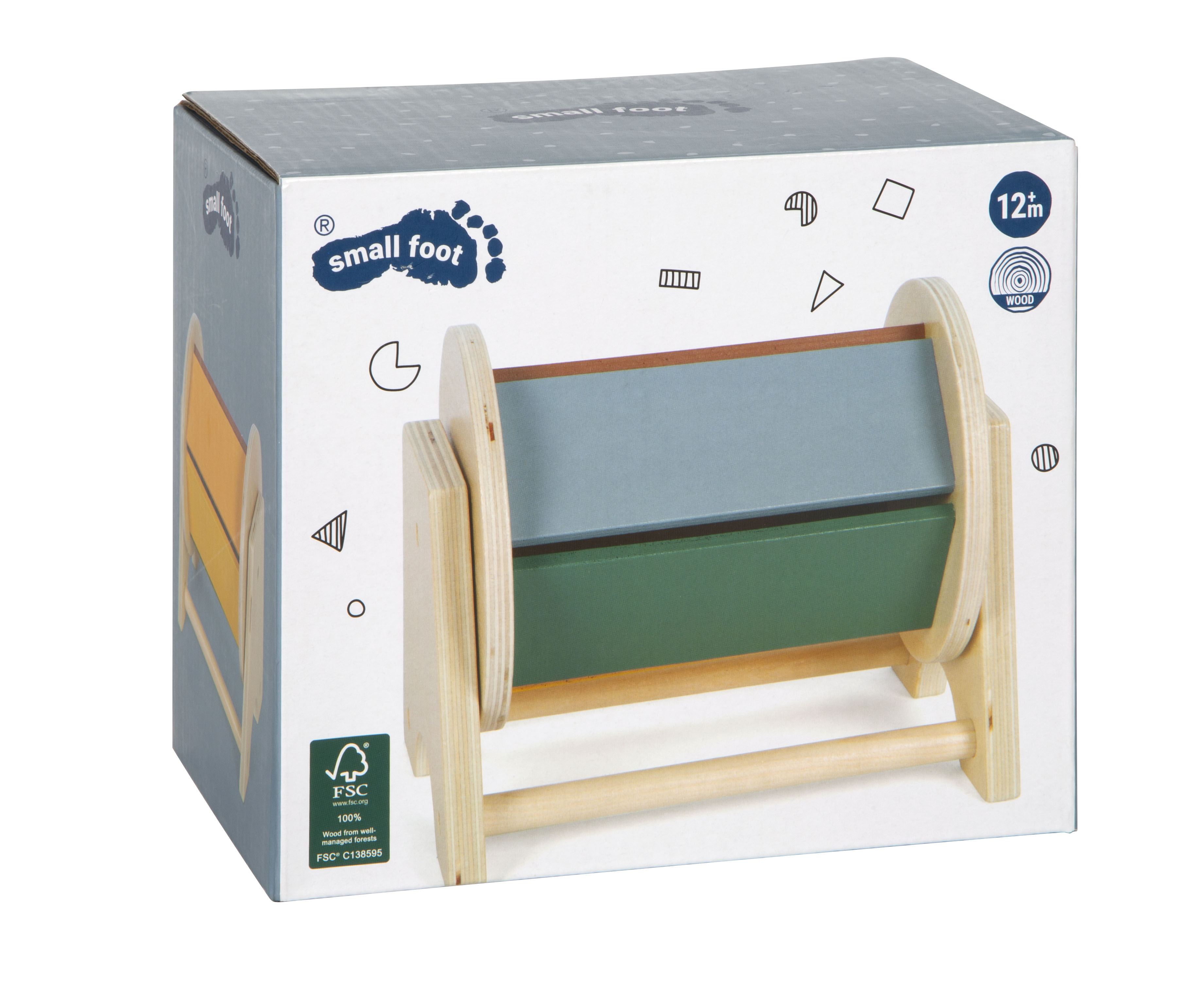 Montessori-Drehtrommel Verpackung