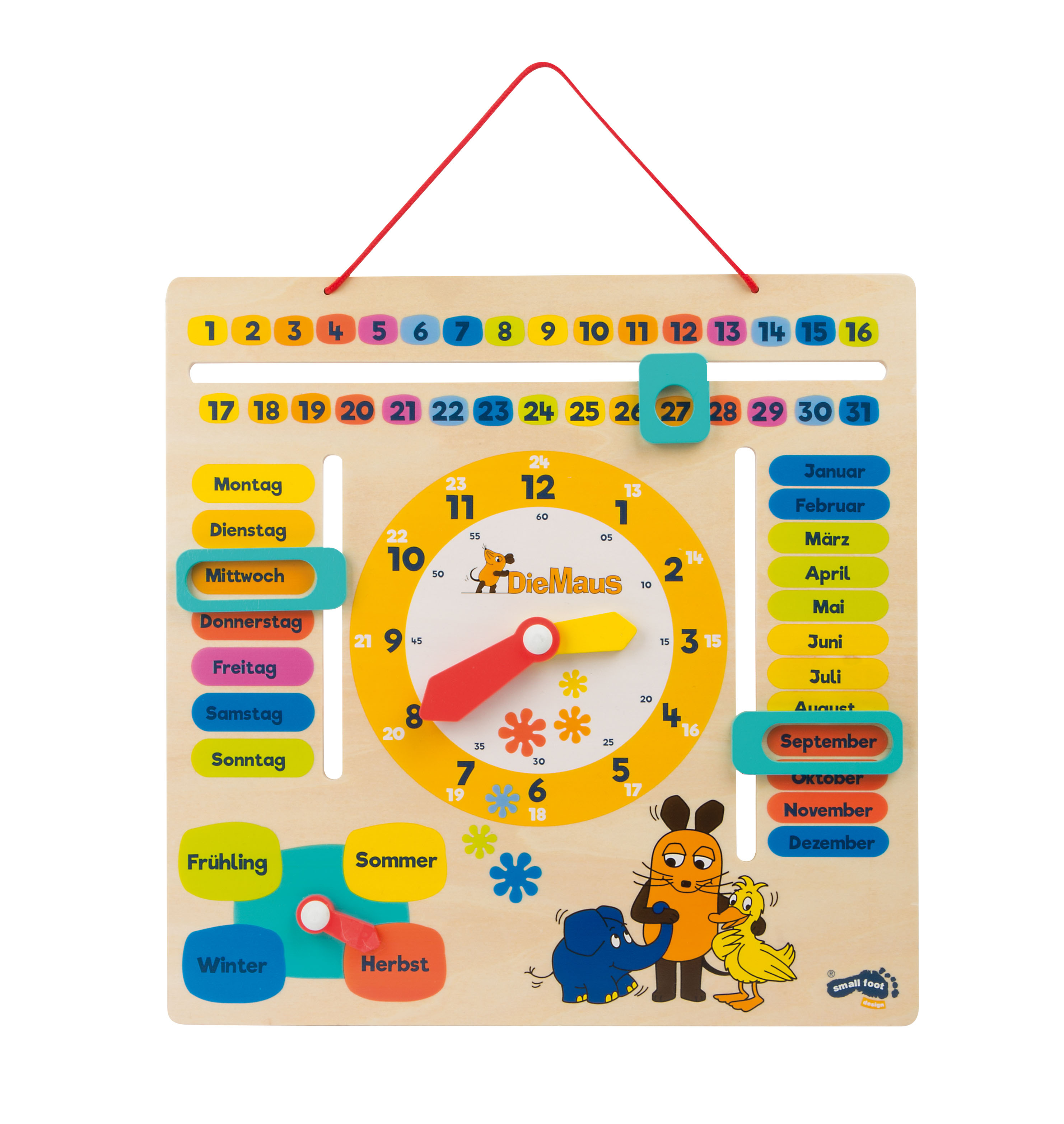 Sendung mit der Maus Lerntafel für Kinder