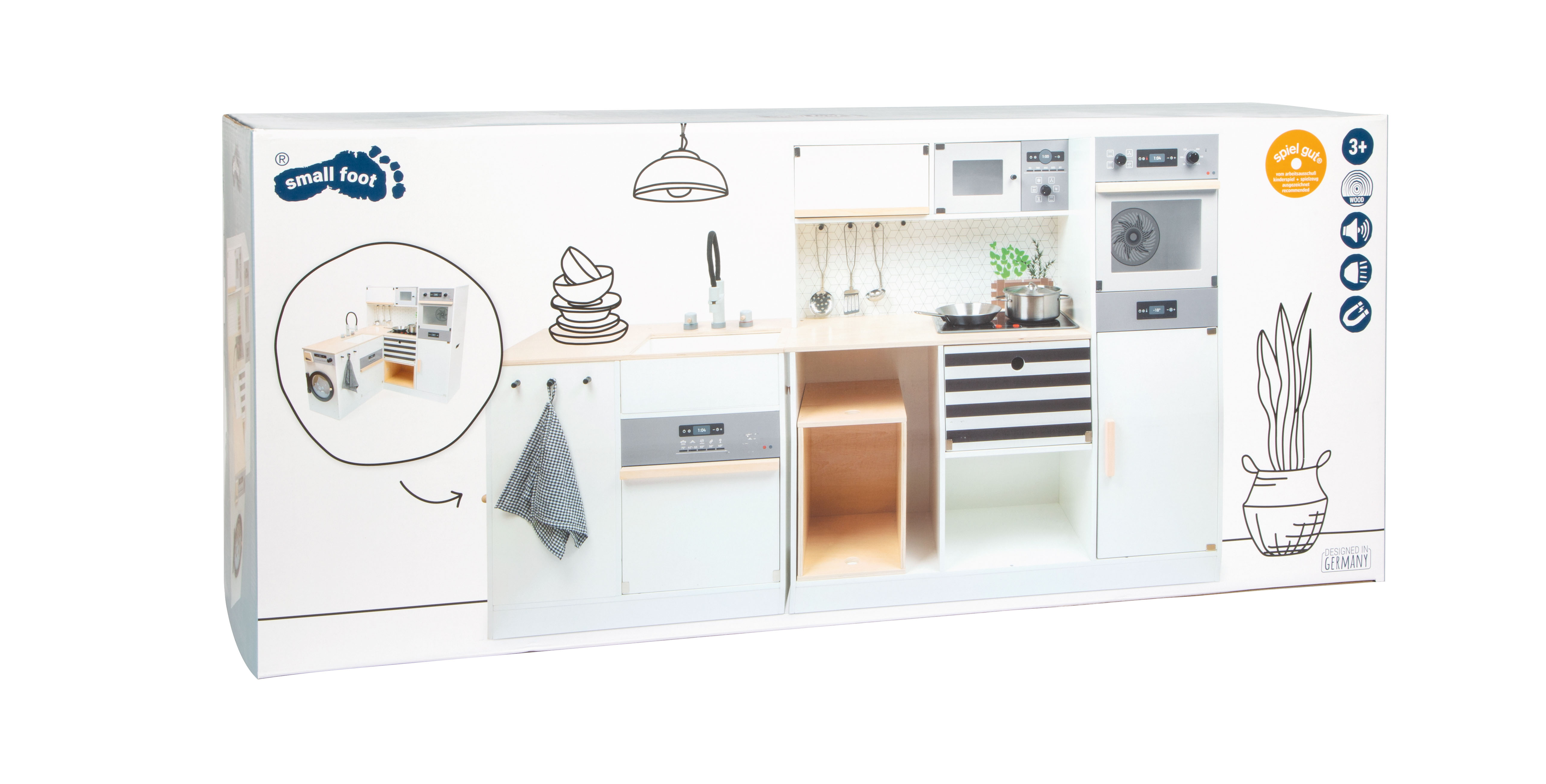 Kinderküche modular XL für Kinder