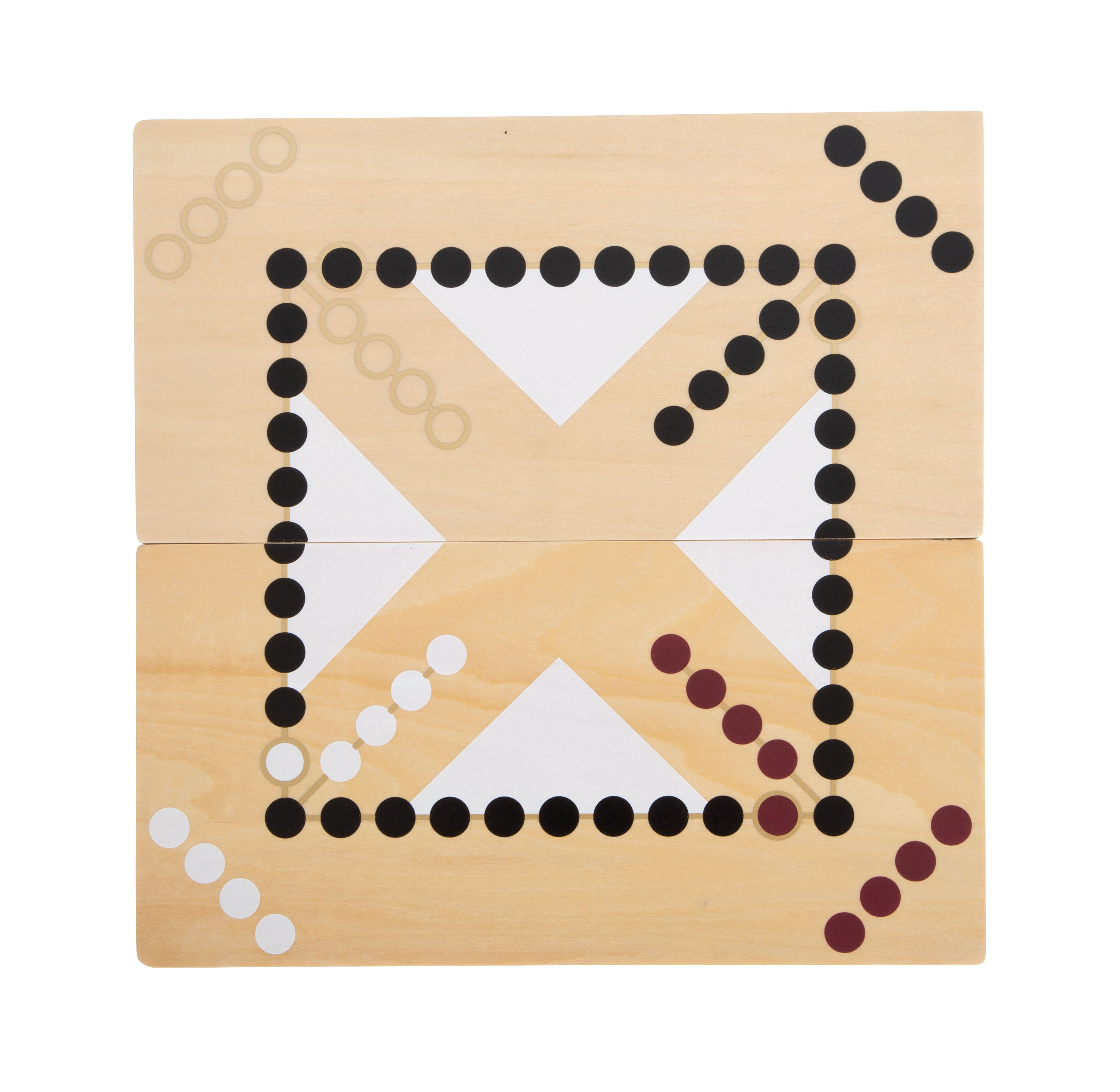 Ludo und Leiterspiel „Gold Edition“ für Kinder