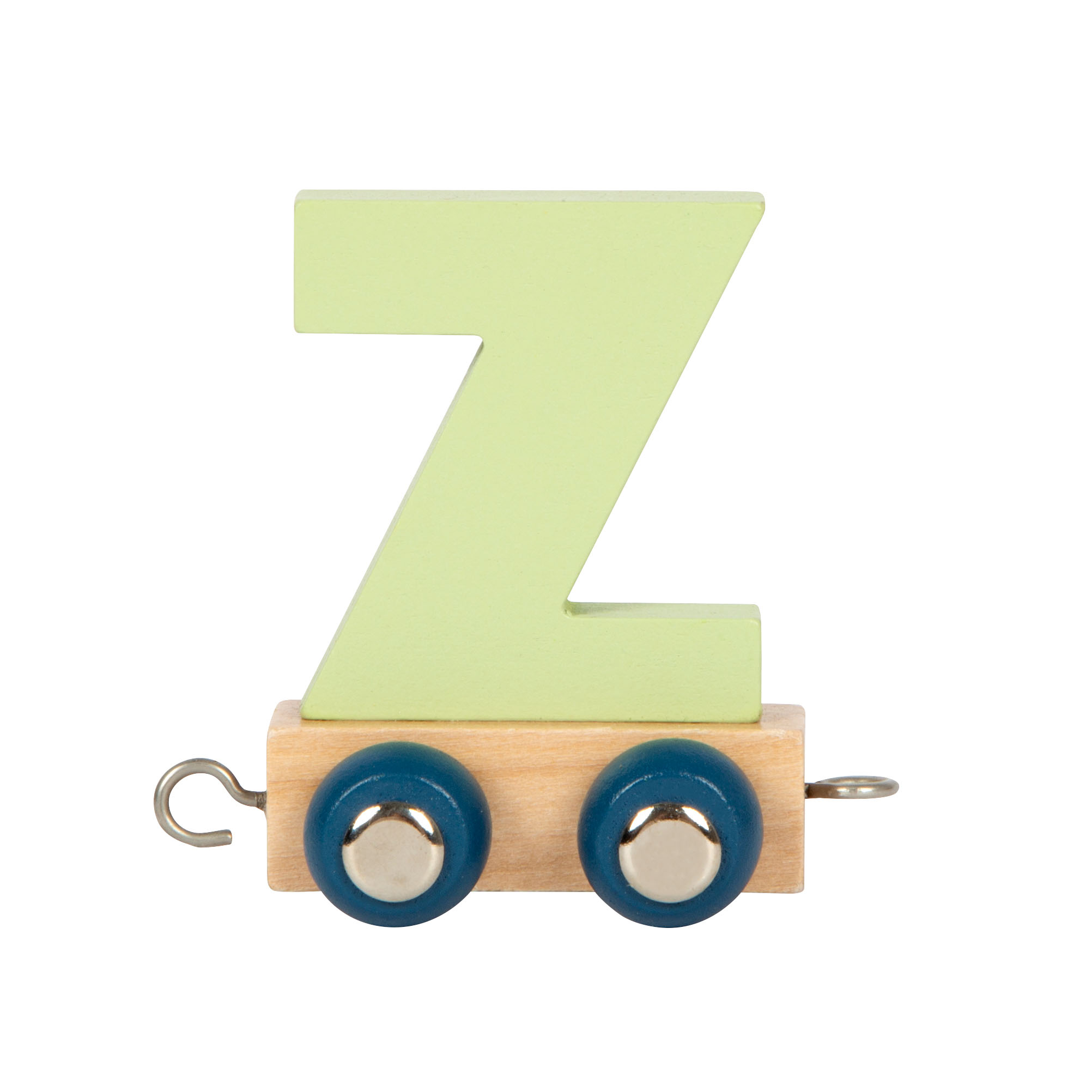 Grüner Buchstabenzug Z aus Holz