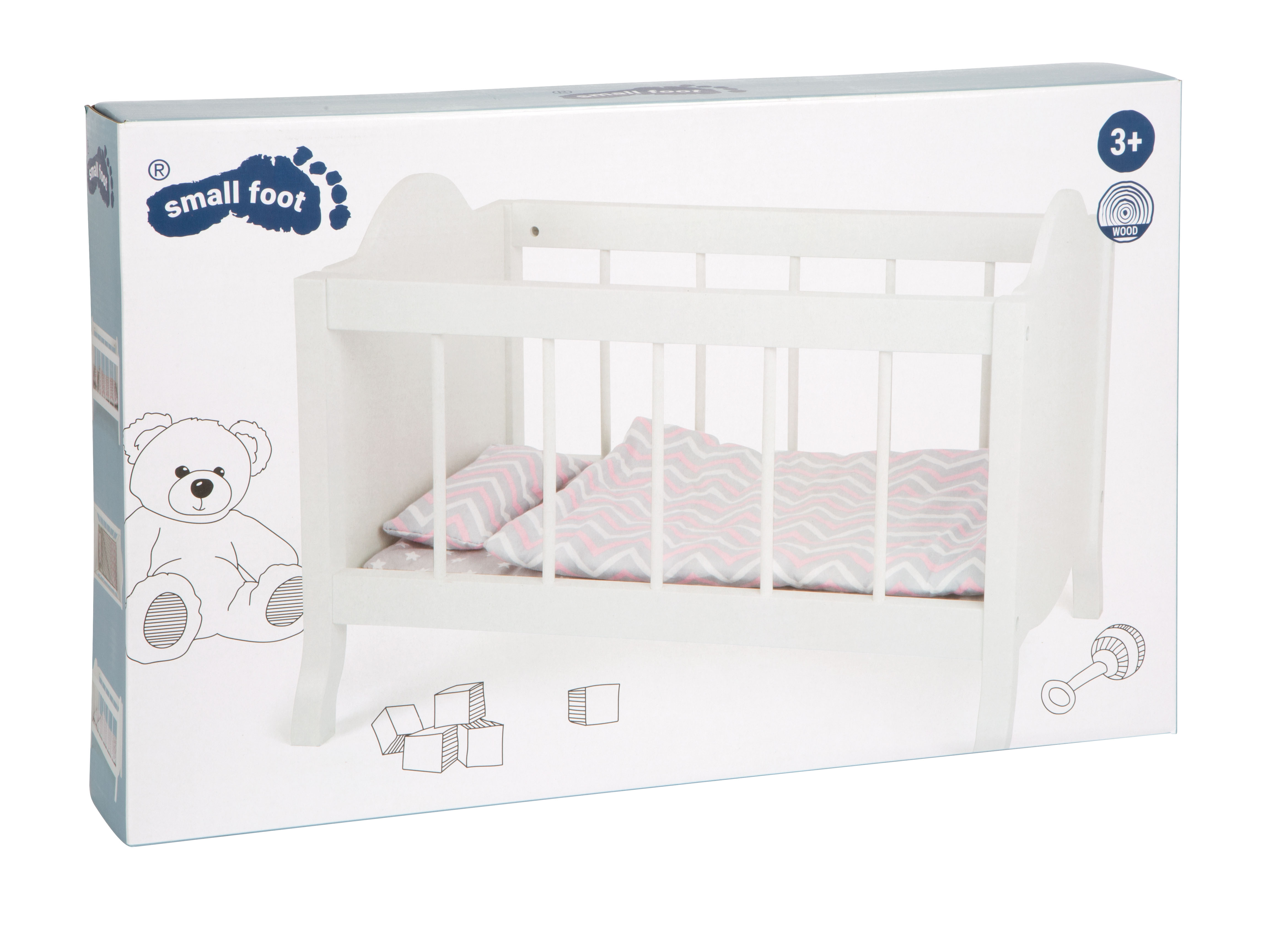 Puppengitterbett für Kinder