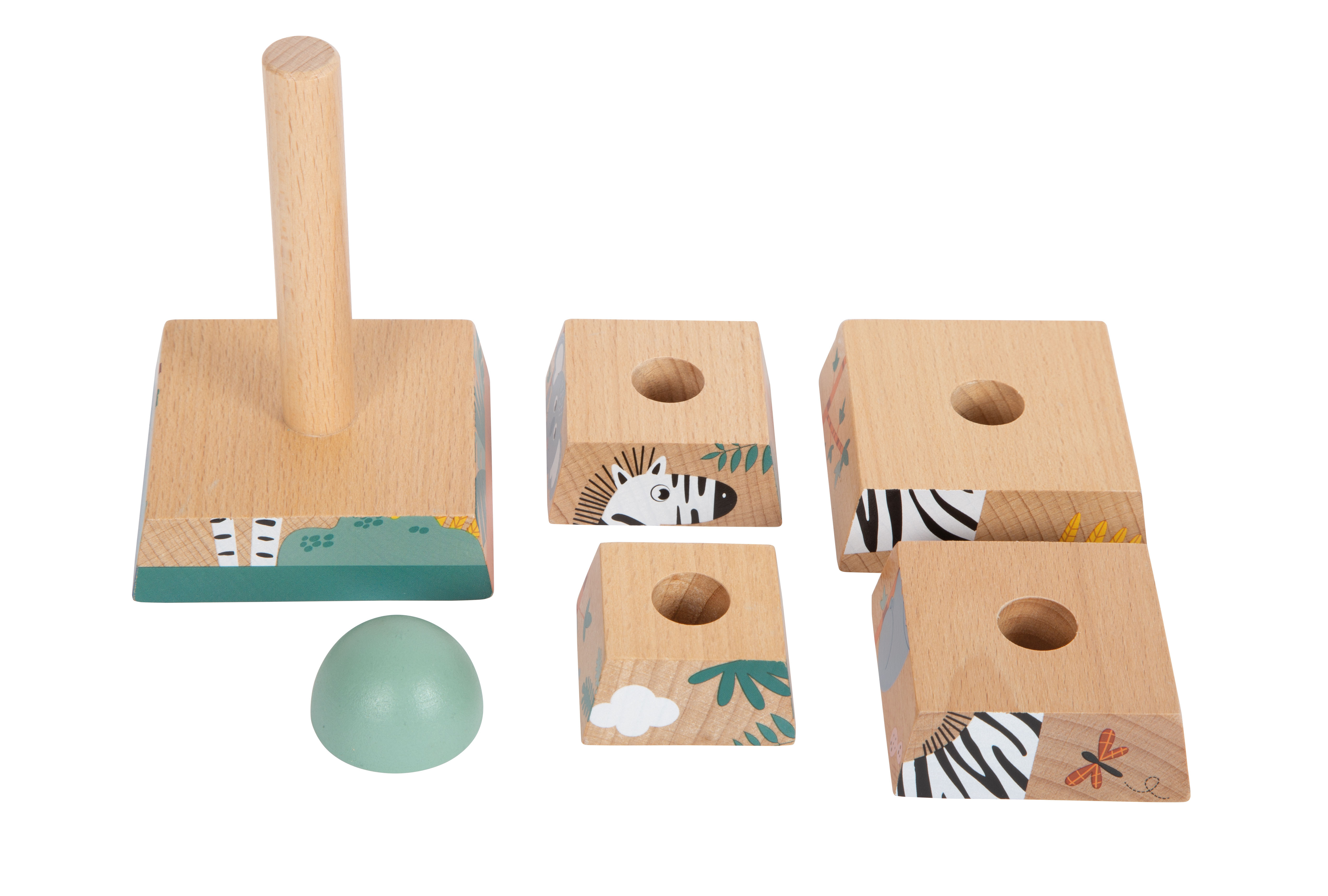 Stapelturm „Safari“ für Kinder