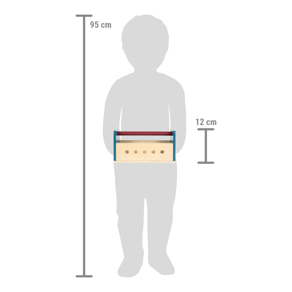 Rennauto-Bausatz aus Lochleisten für Kinder