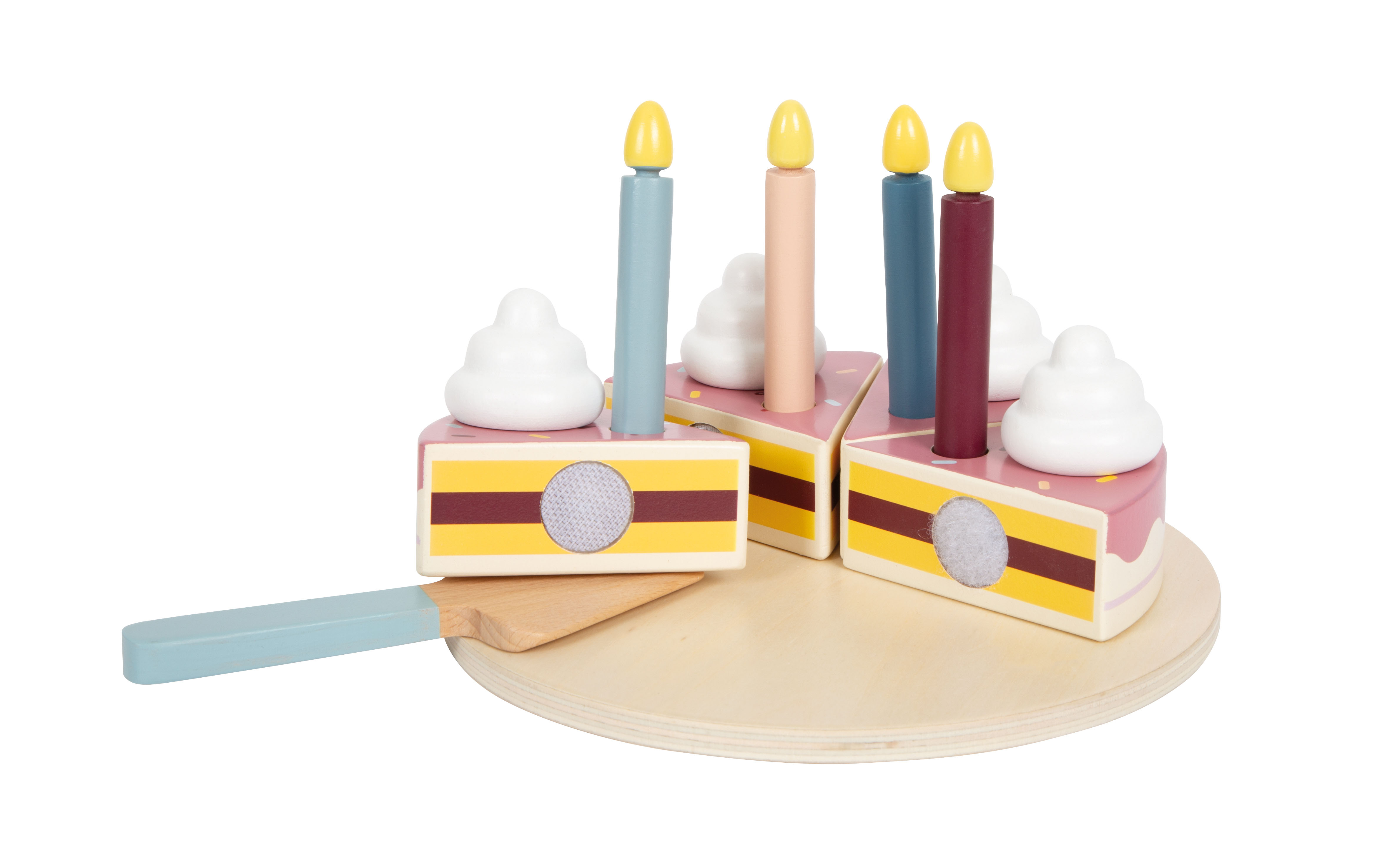 Kuchenstück aus Holz zum Spielen