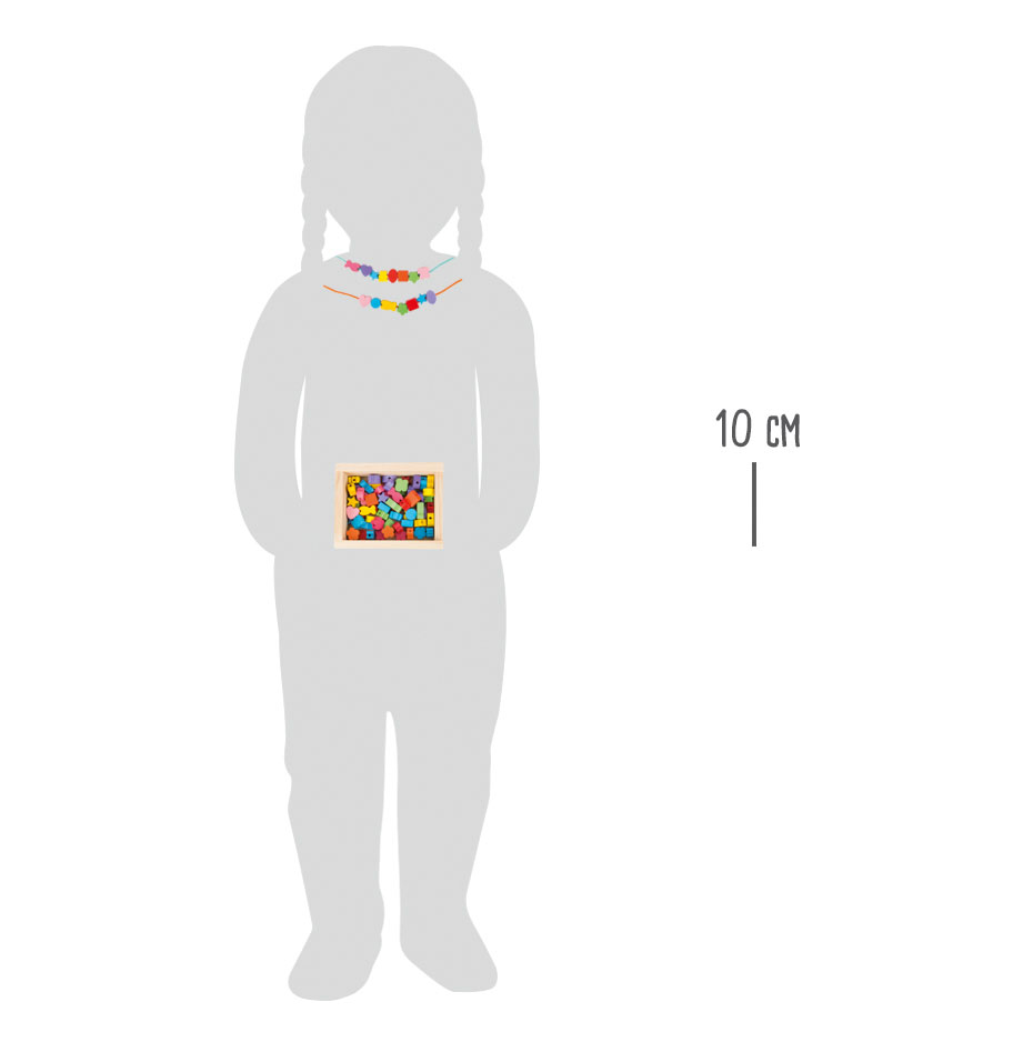 Fädelperlen kreativ für Kinder