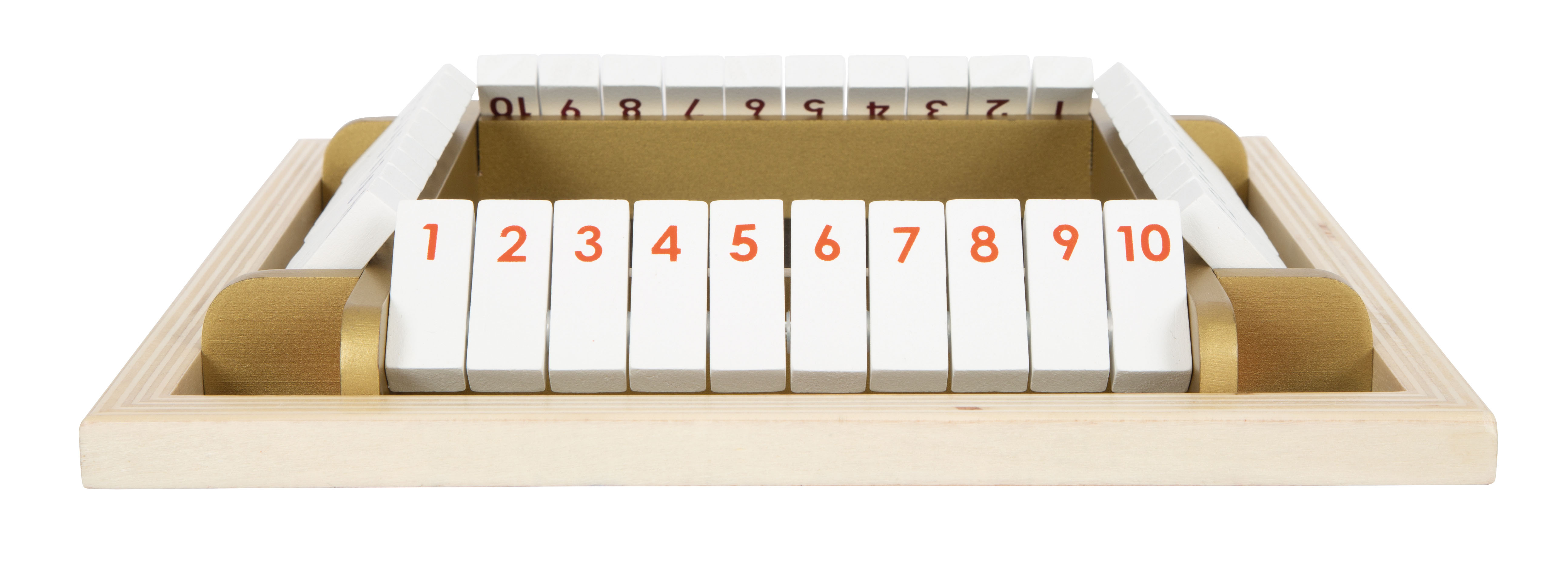 Würfelspiel Shut the Box „Gold Edition” für Kinder