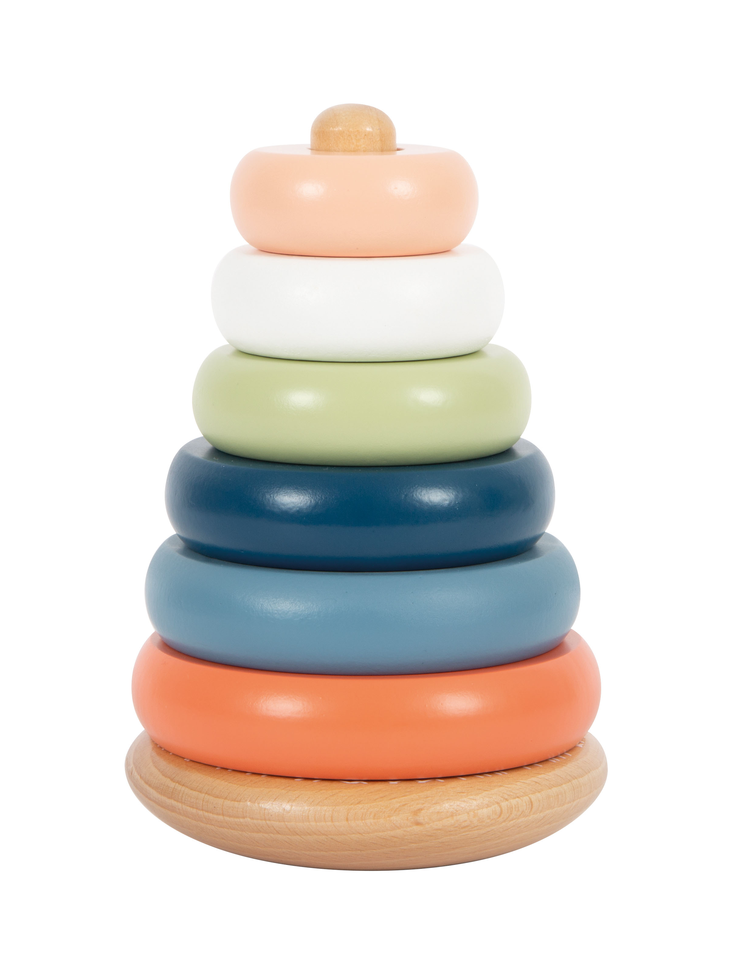 Stapel-Spielzeug aus Holz für Kinder
