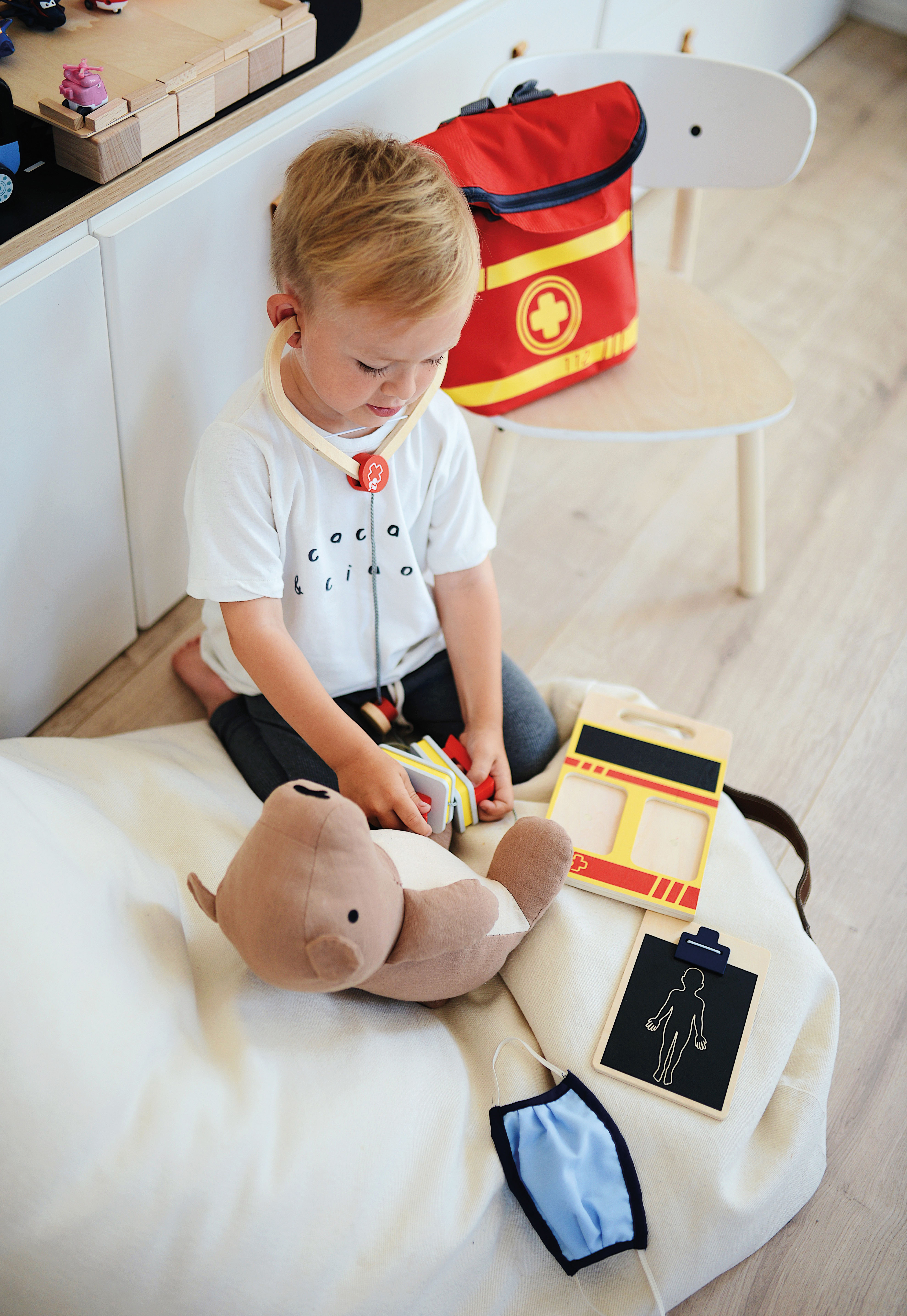 Notarztrucksack für Kinder