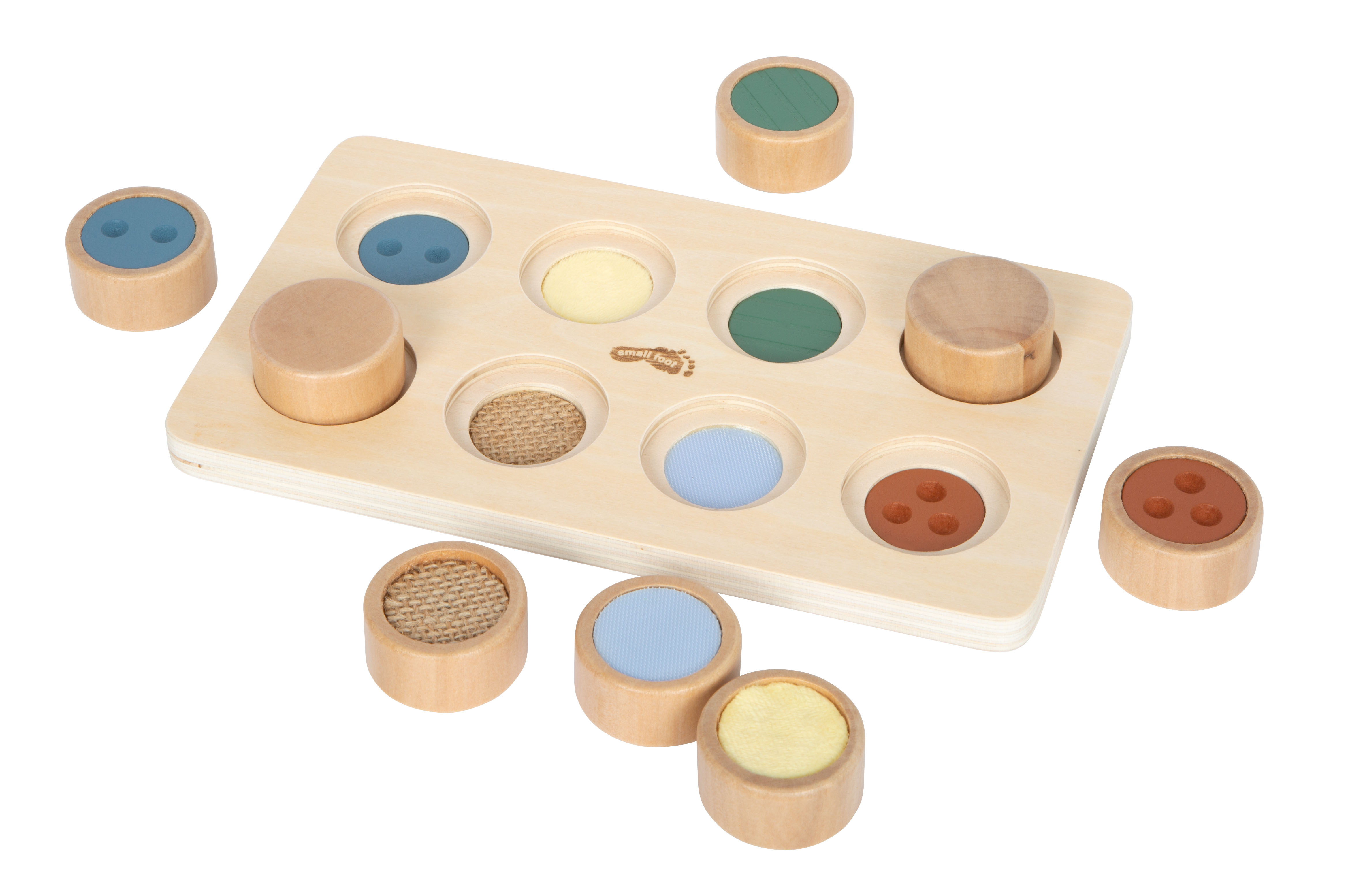 Montessori Fühlmemo mit Spielspaß