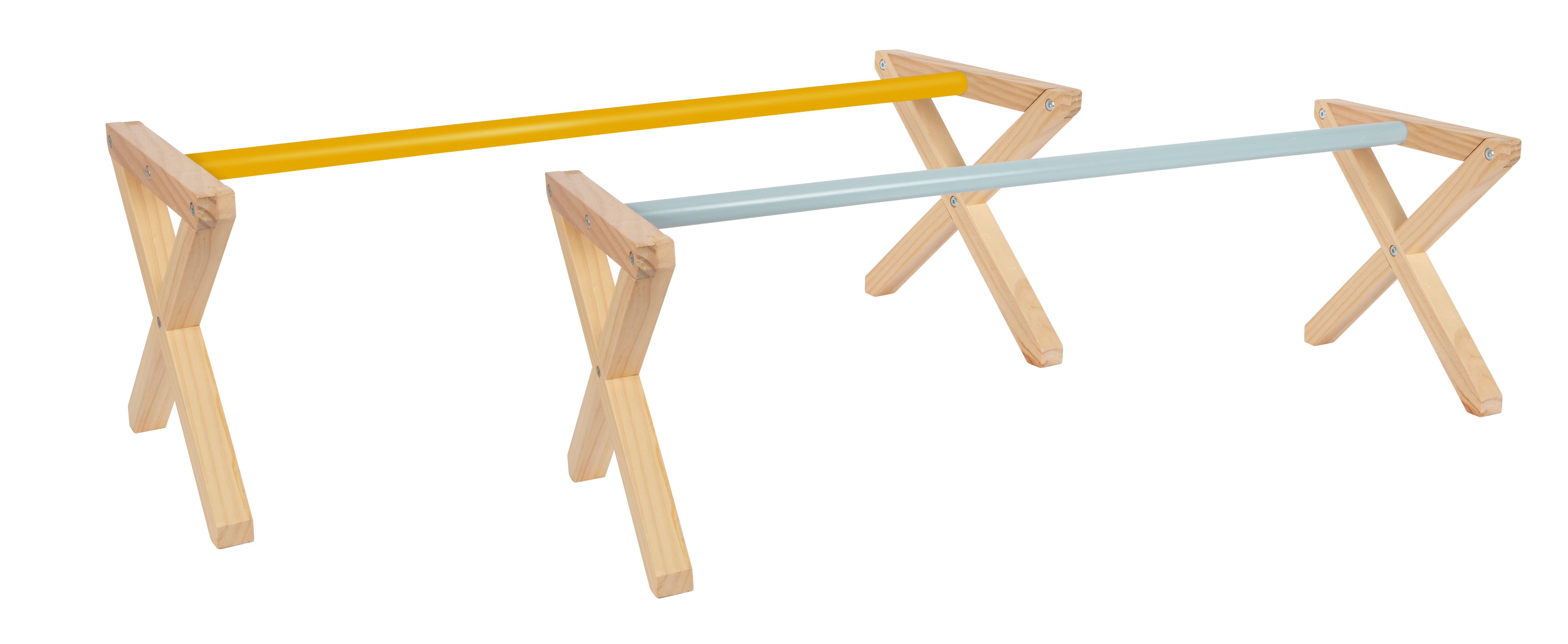 Hobby Horsing Spring-Set aus Holz für Kinder