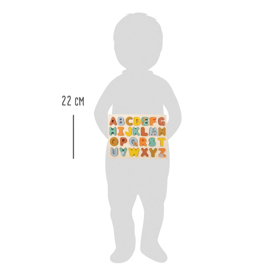 Setzpuzzle ABC „Safari“ für Kinder