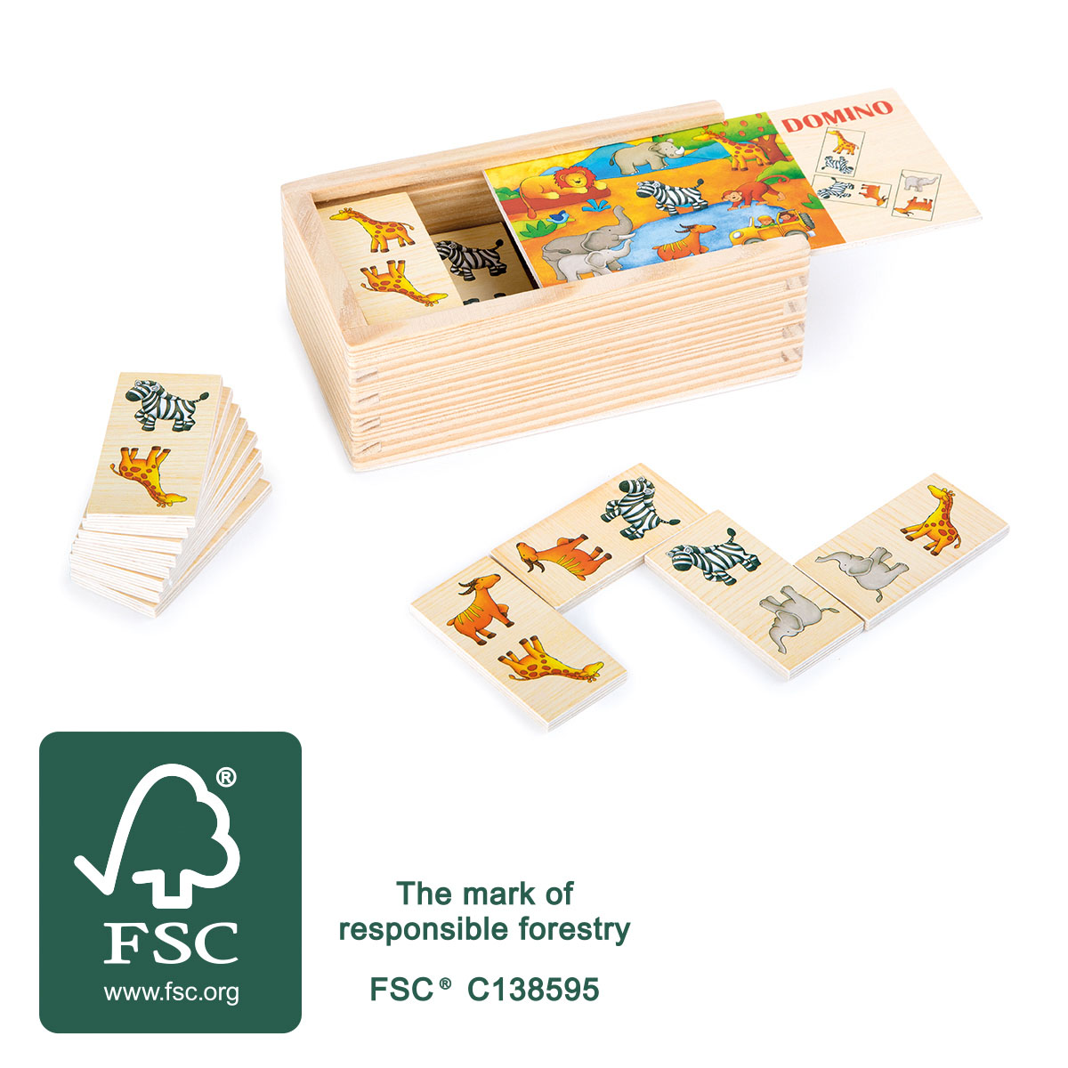 Domino Safari für Kinder