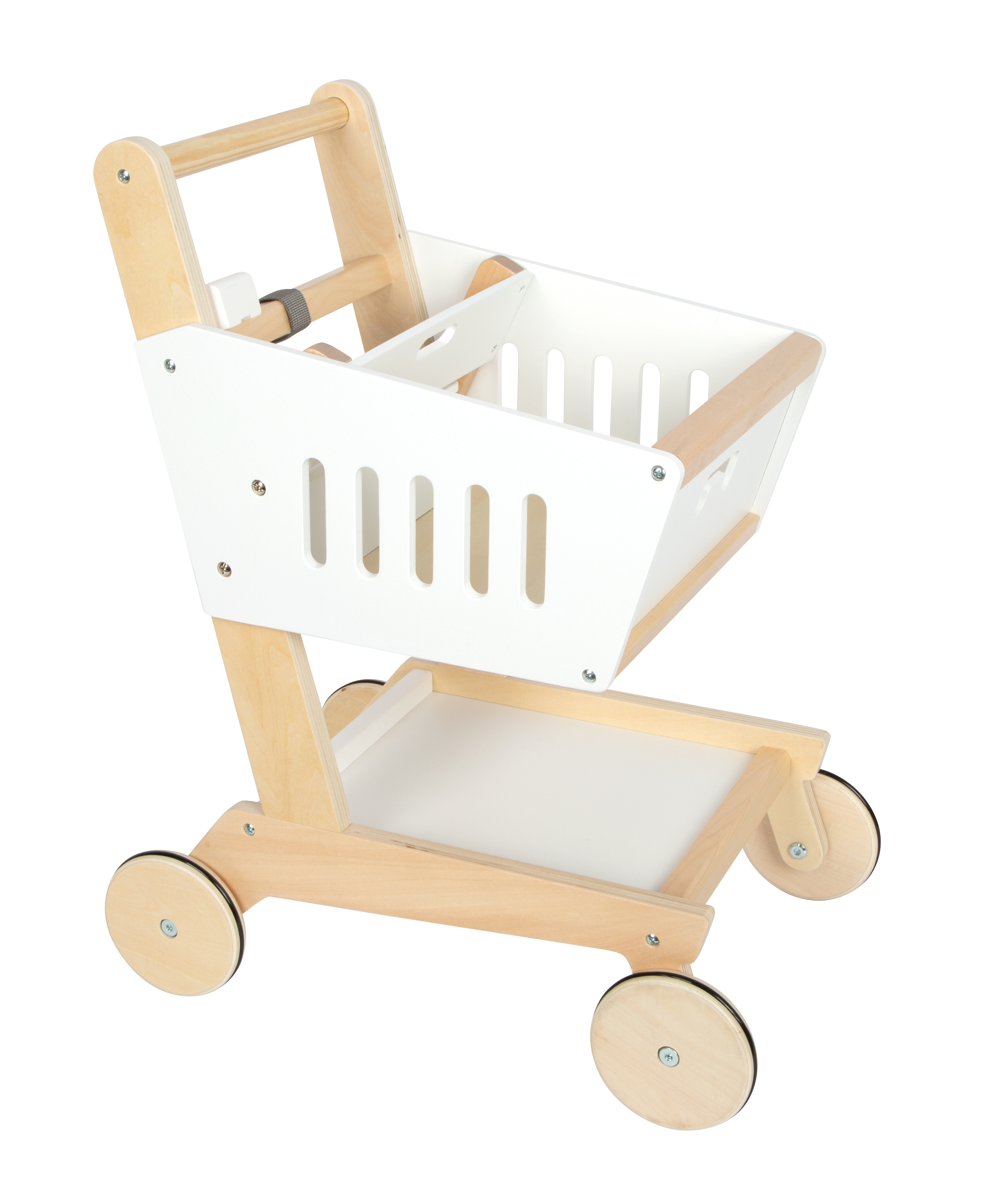 Holzkindewagen, Kleinstwagen, Spielzeugmobil, Wagenkorb, Holzspielzeug