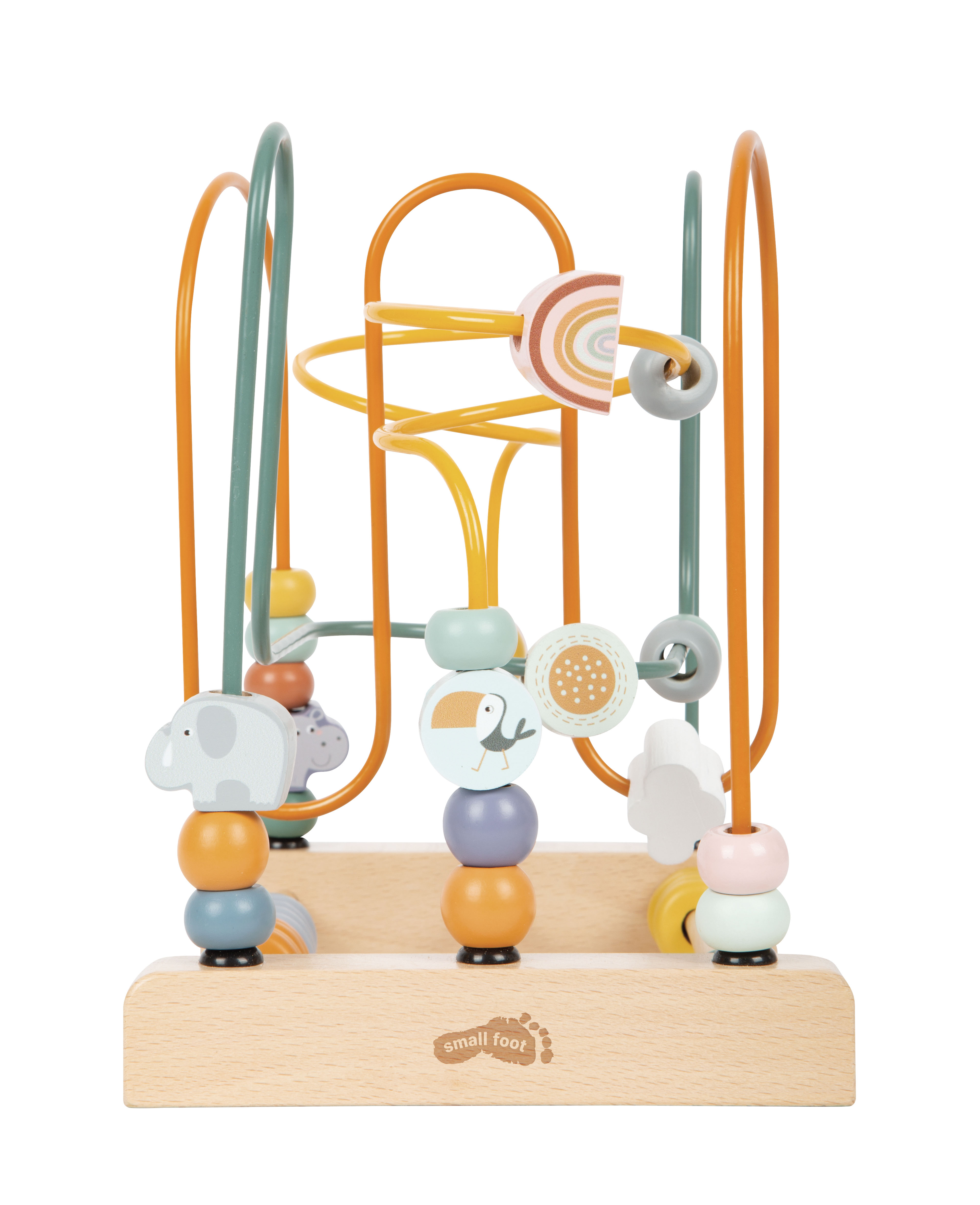 Beadenspielzeug, Holzspielzeug, Kugelbahn, Kinderspielzeug, Pastellfarben