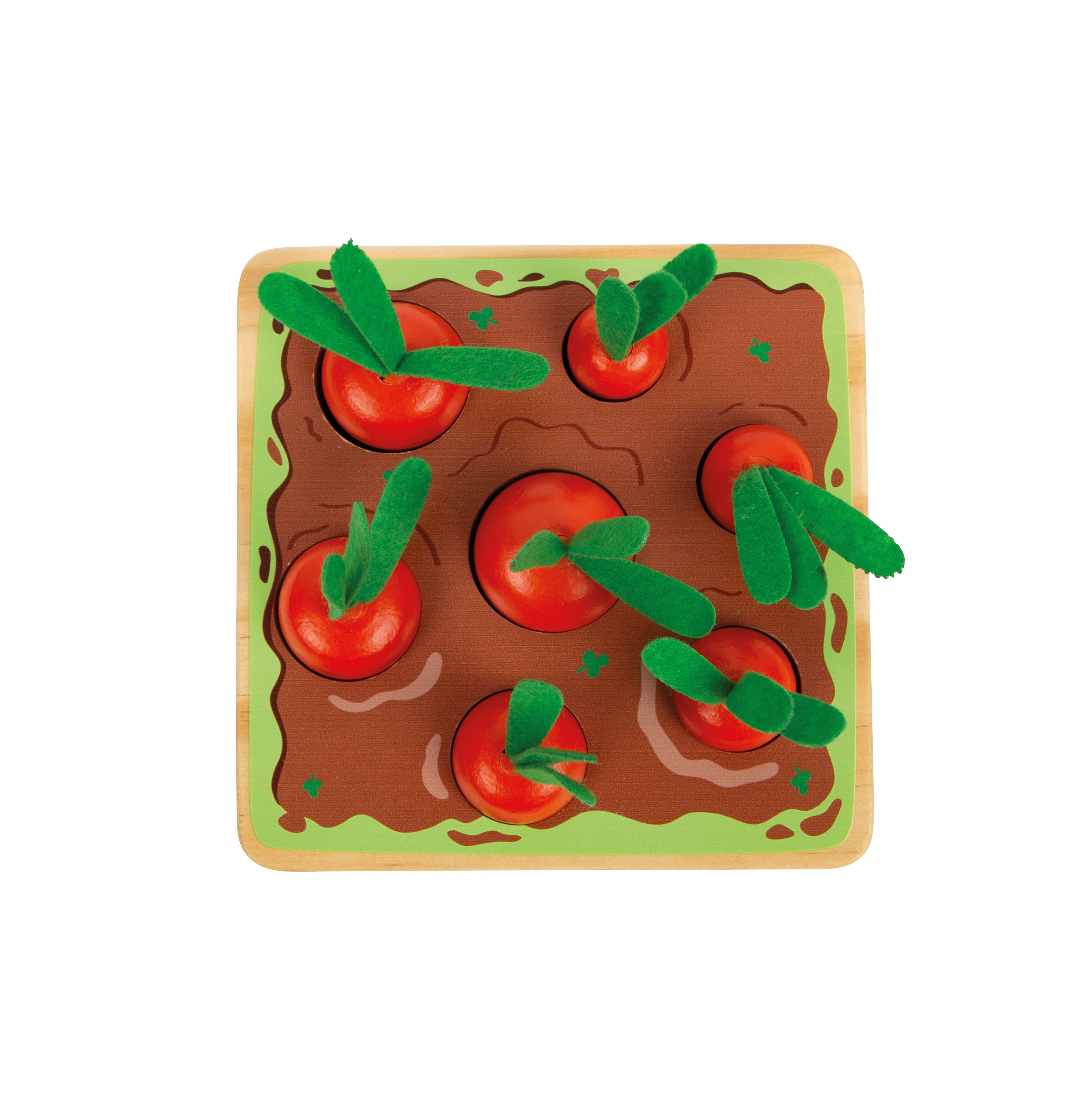 Steckspiel Möhren für Kinder