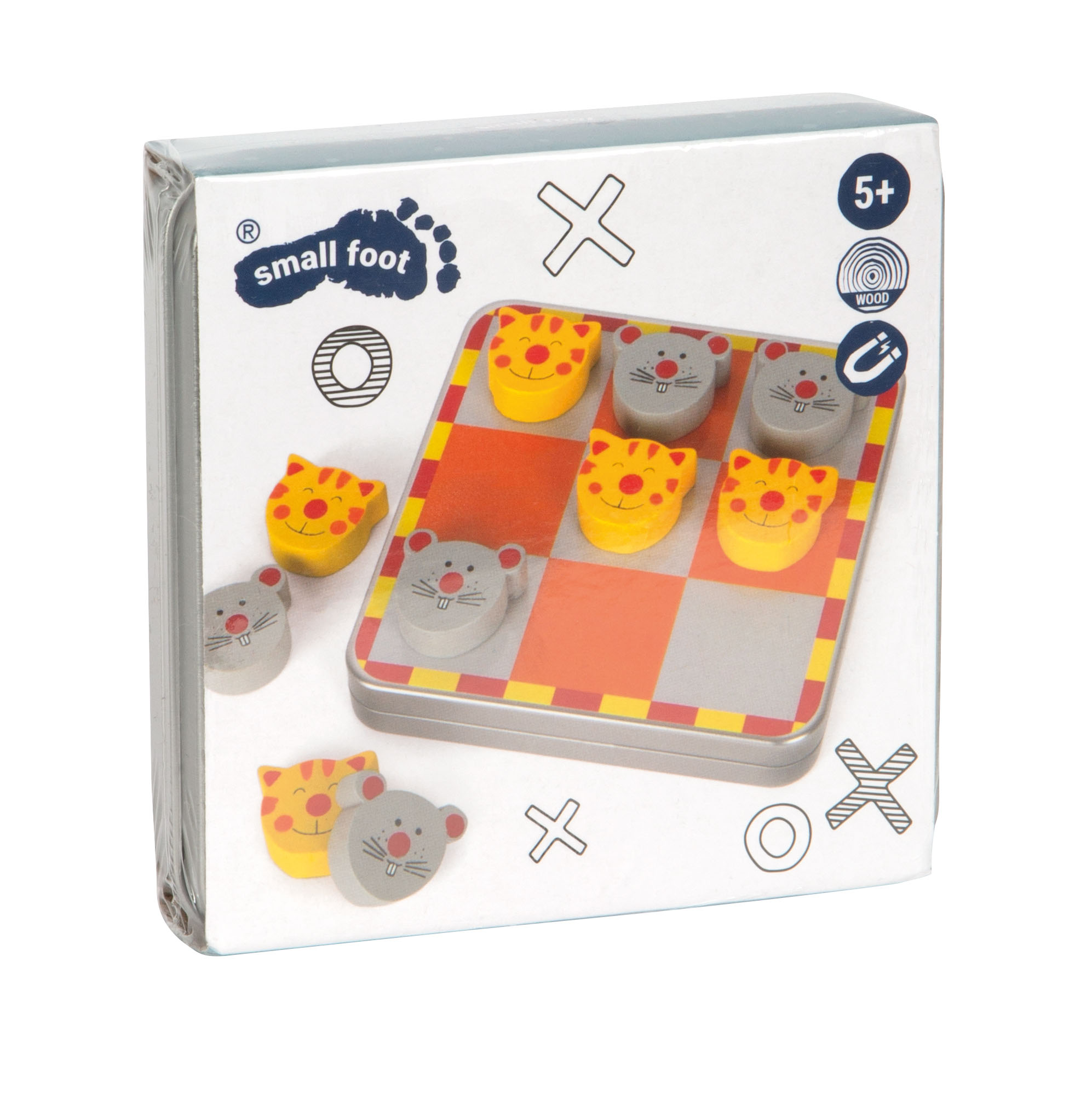 Tic Tac Toe Katz und Maus für Kinder