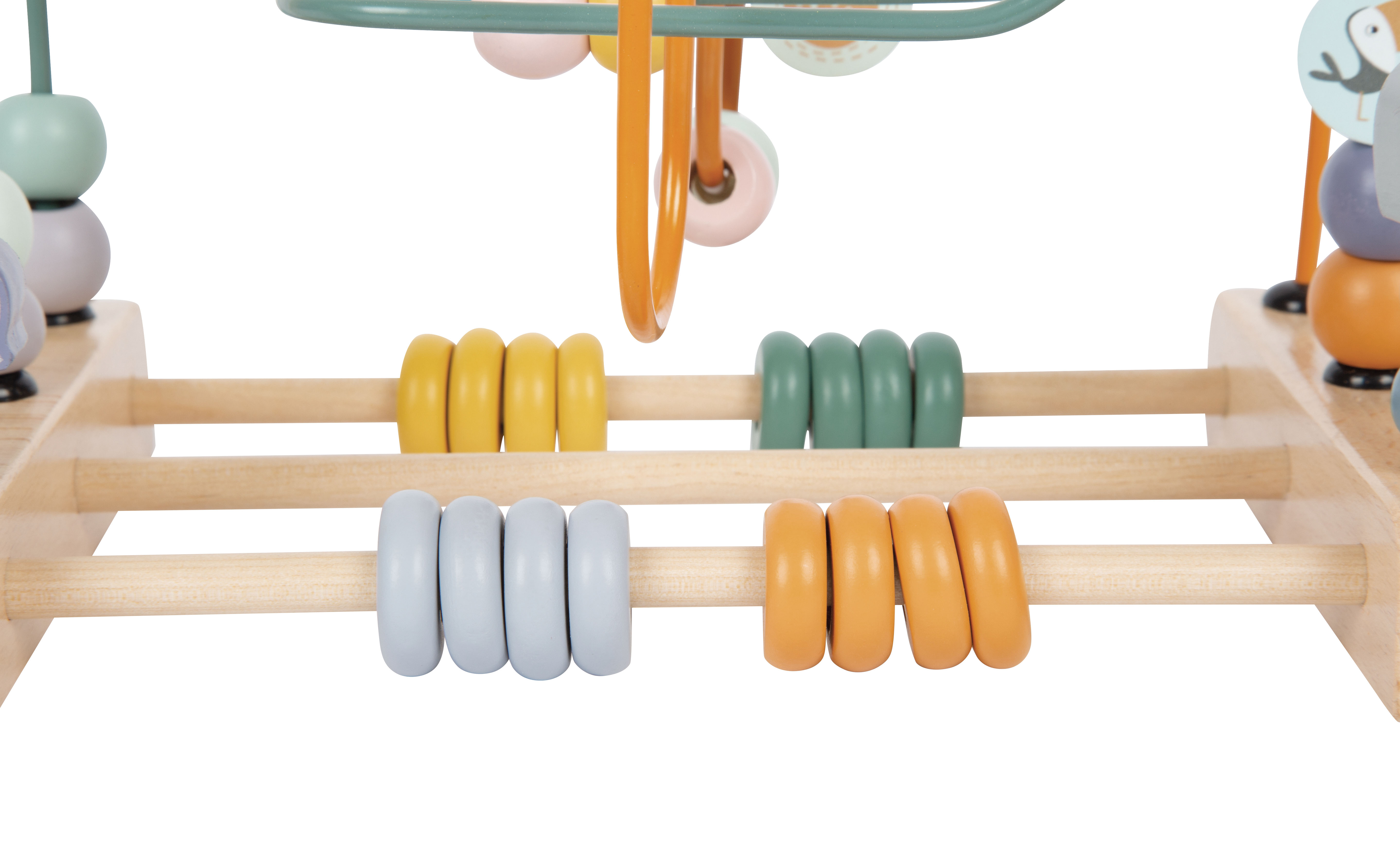 Holzspielzeug, Abakus, Kinderabakus, Bunt, Nichts