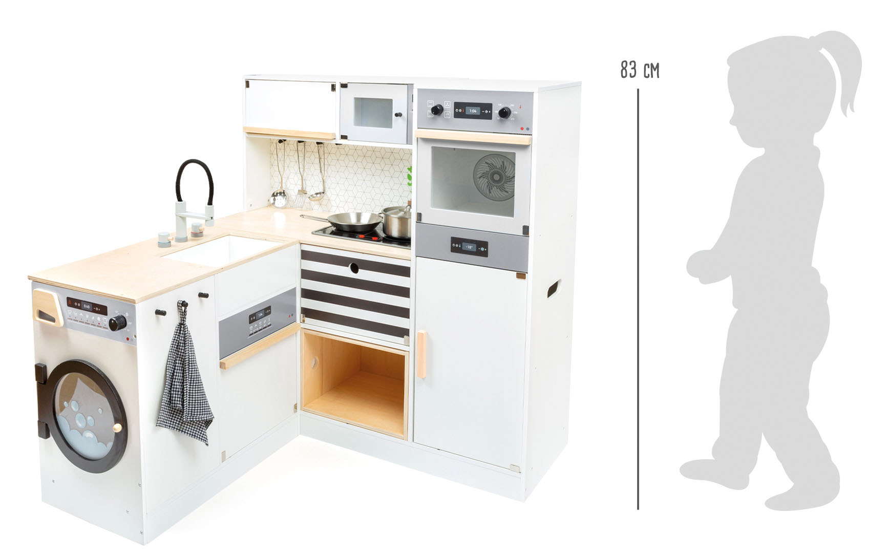 Kinderküche modular XL für Kinder