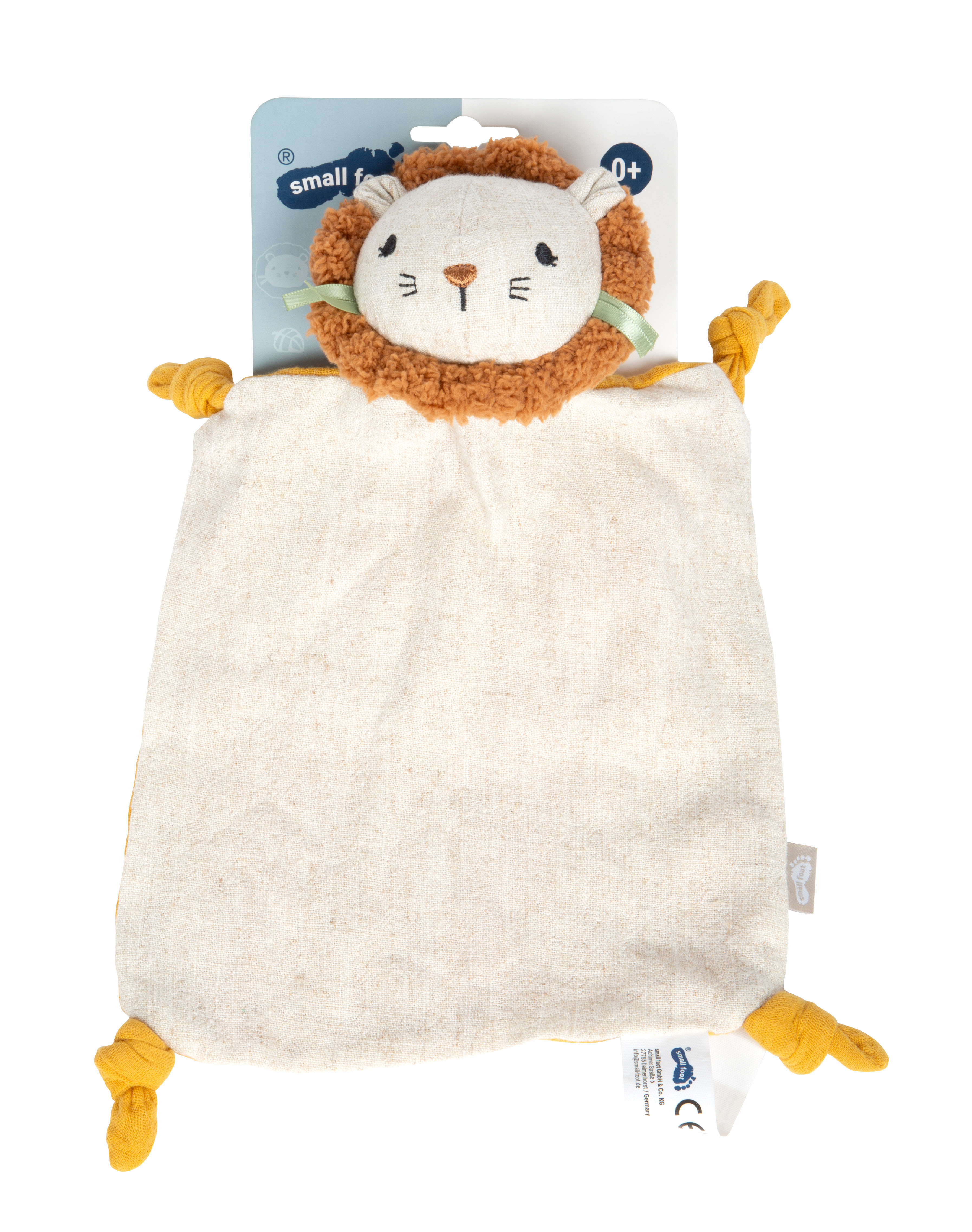 Babyspielzeug Schnuffeltuch Little Lion in der Verpackung