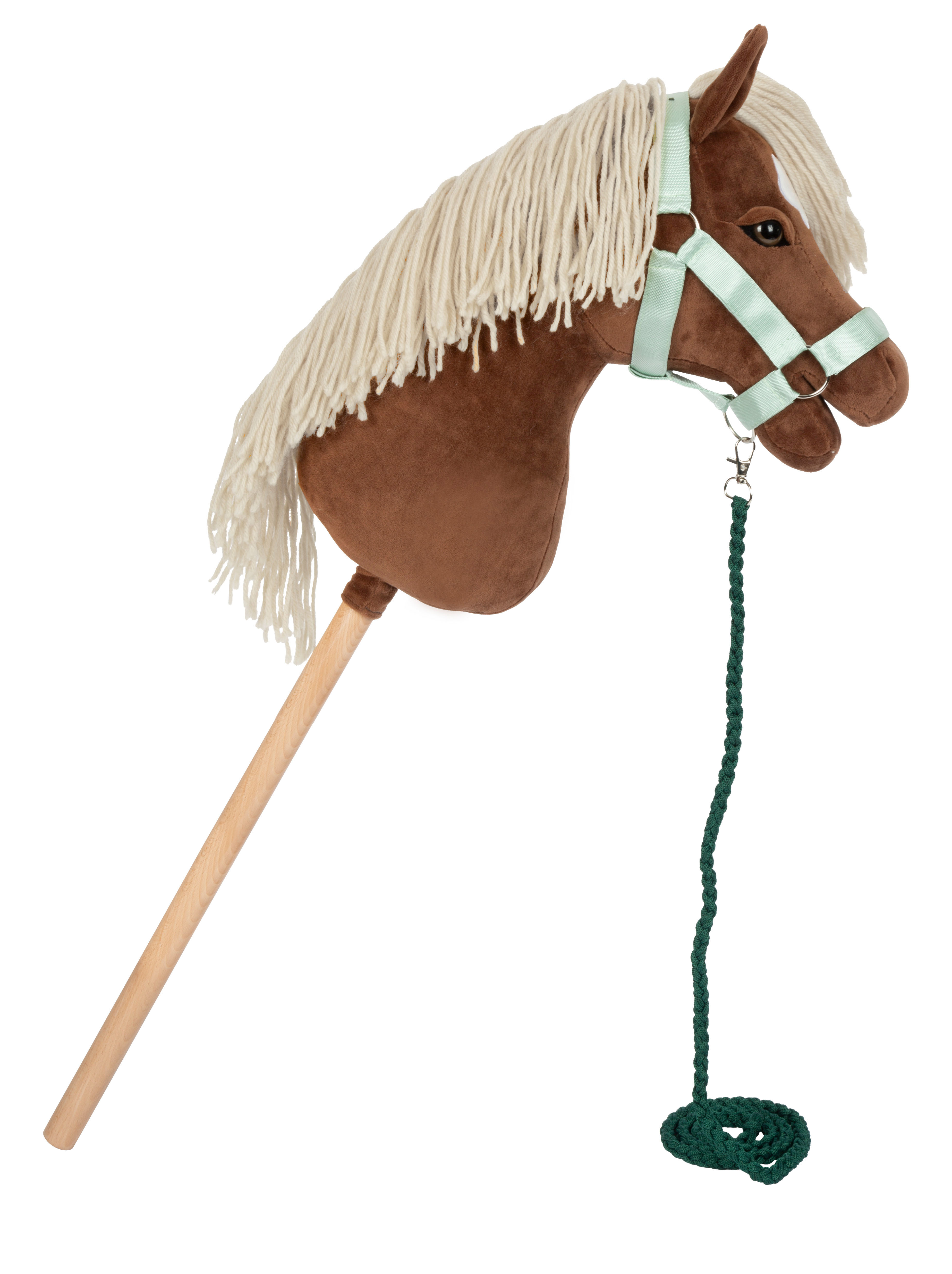 Hobby Horse dunkelbraun Rocco mit führen Training