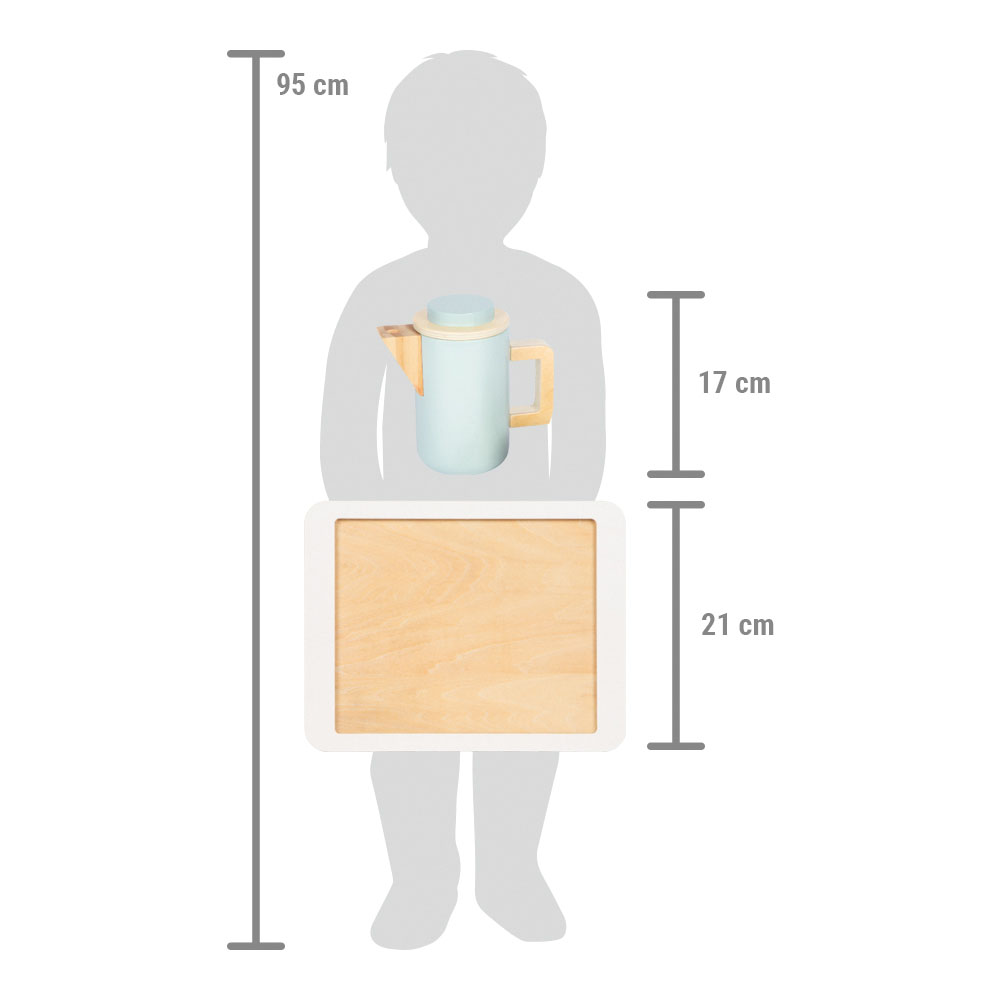 Kaffee- und Teeset Kinderküche für Kinder