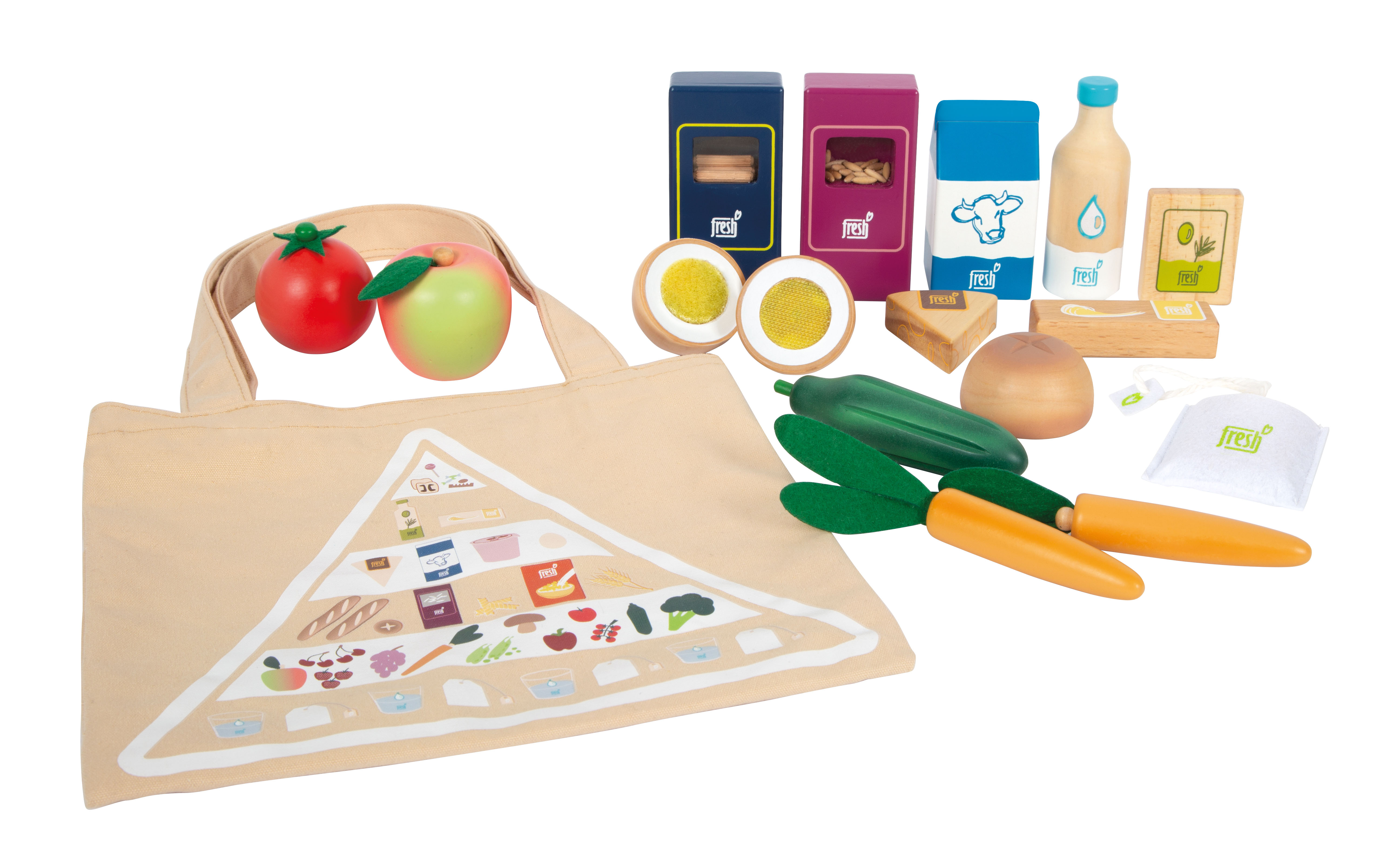 Lebensmittel-Set vegetarisch „fresh“ für Kinder