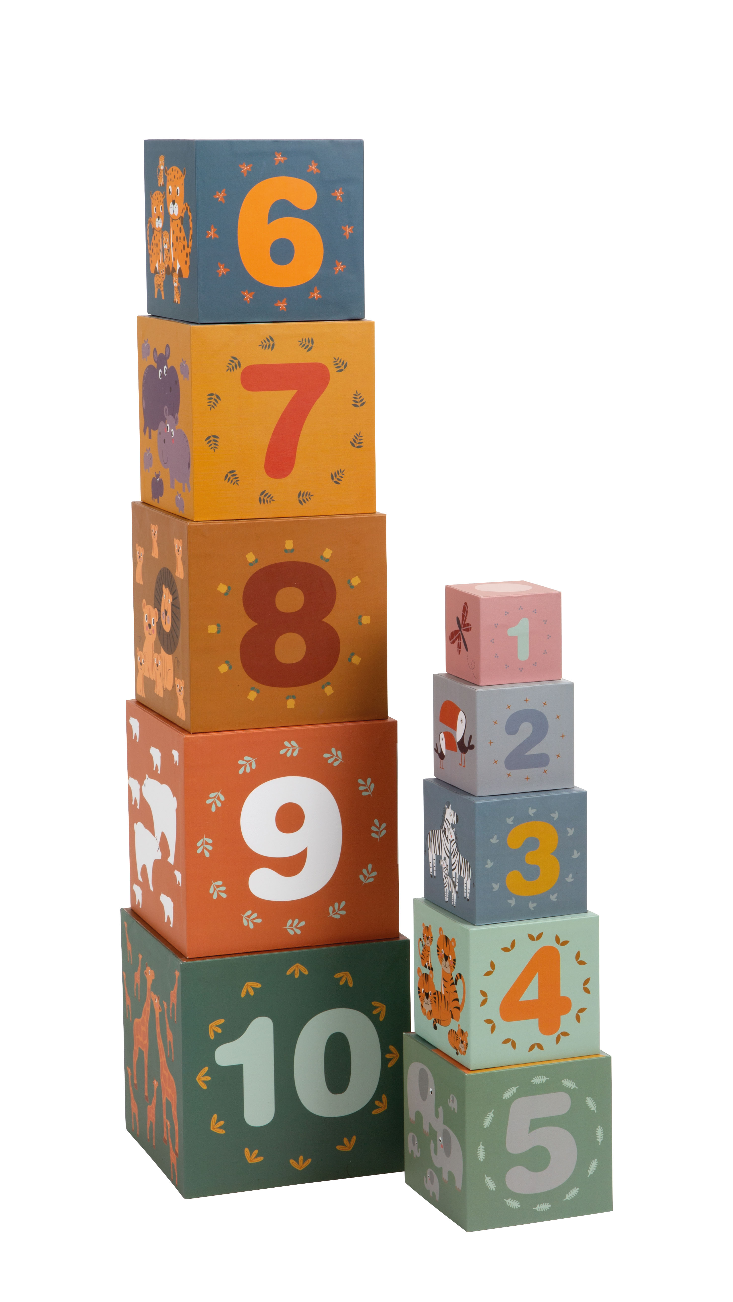 Stapelwürfel „Safari“ für Kinder