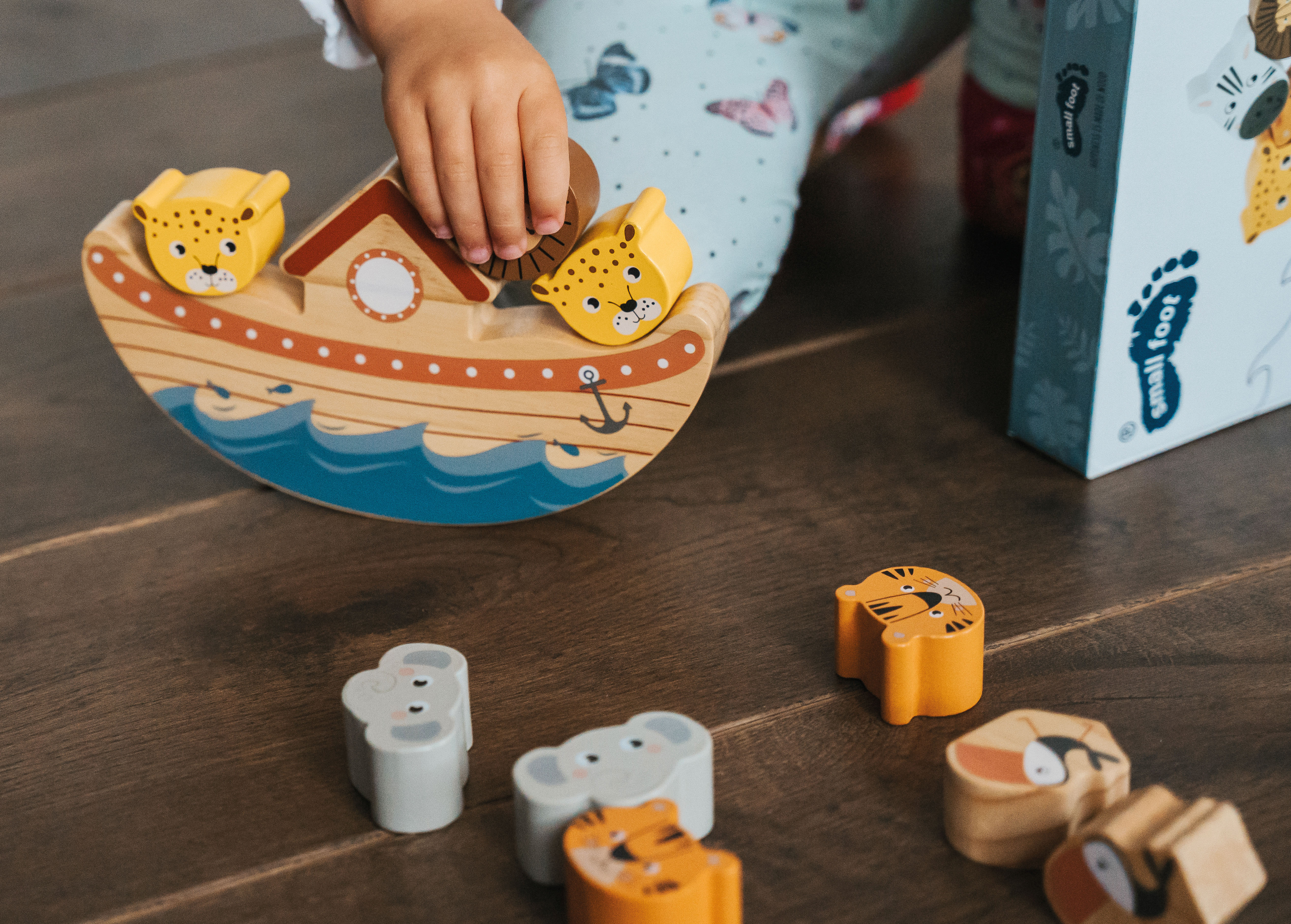 Balancierspiel Arche „Safari“ für Kinder