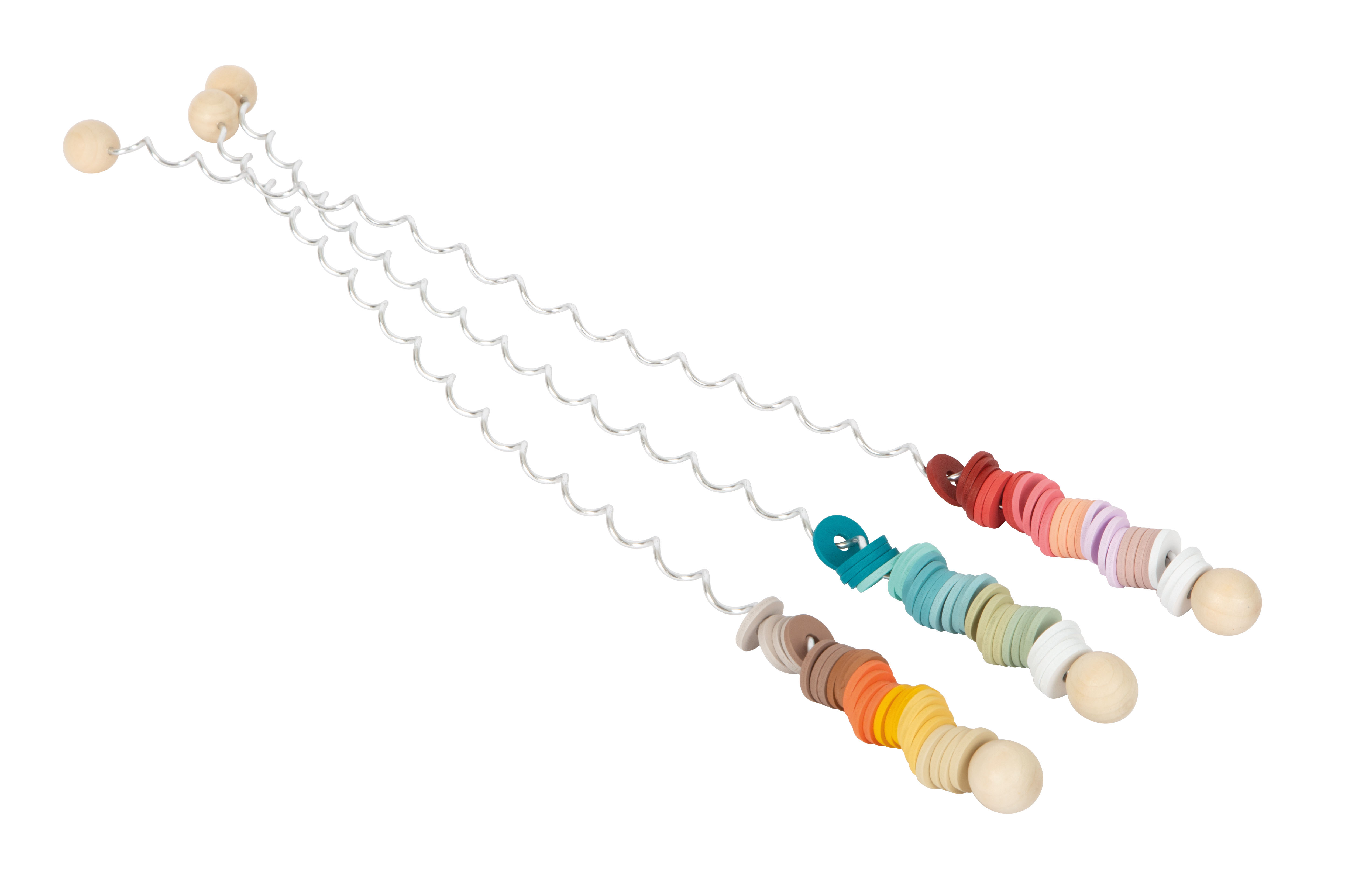 Farbenfrohe Farbspiralen im Set