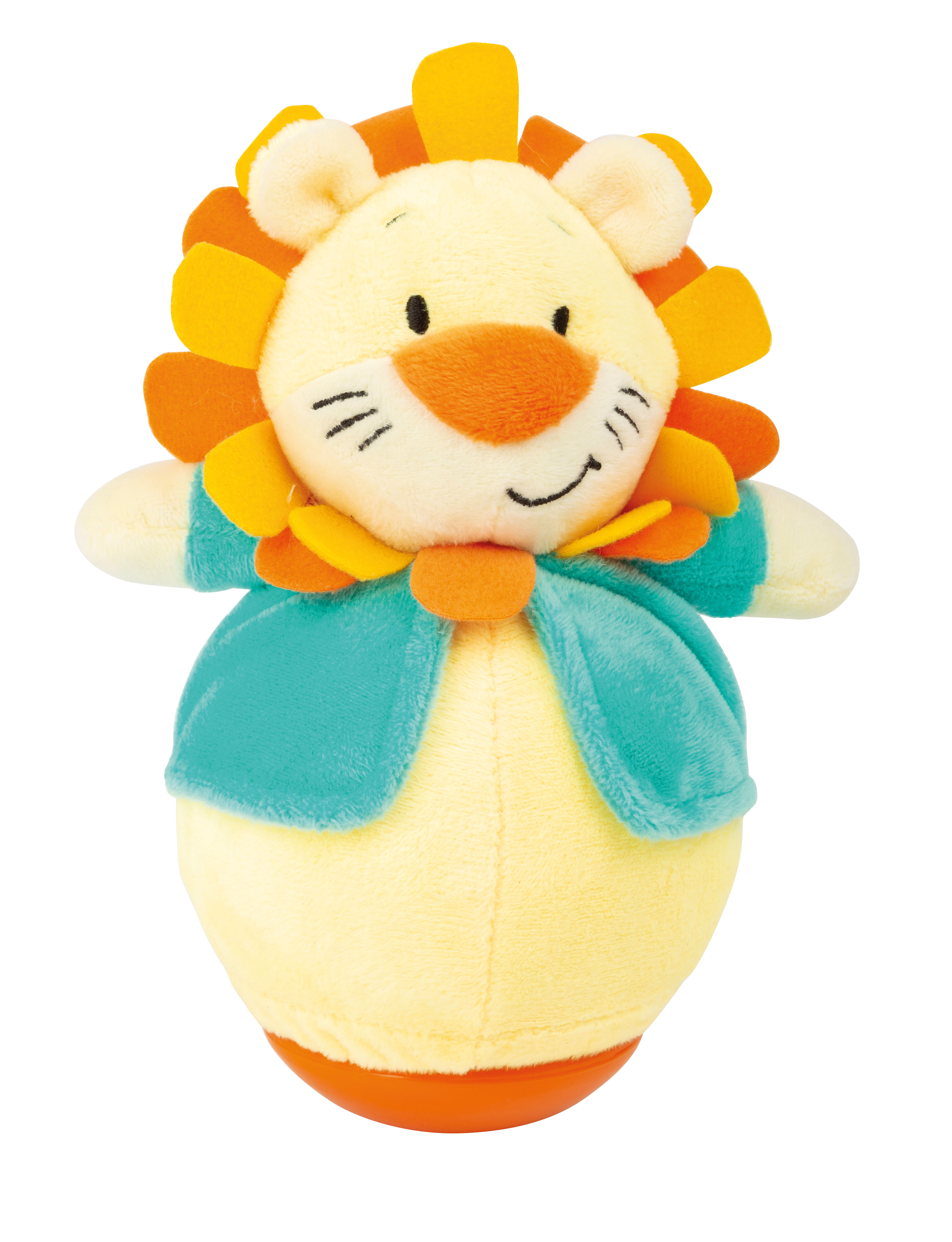 Stehauffigur im niedlichen Löwen-Design für Kleinkinder