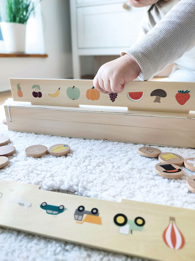 Bildersortierbox Weltentdecker mit Kind