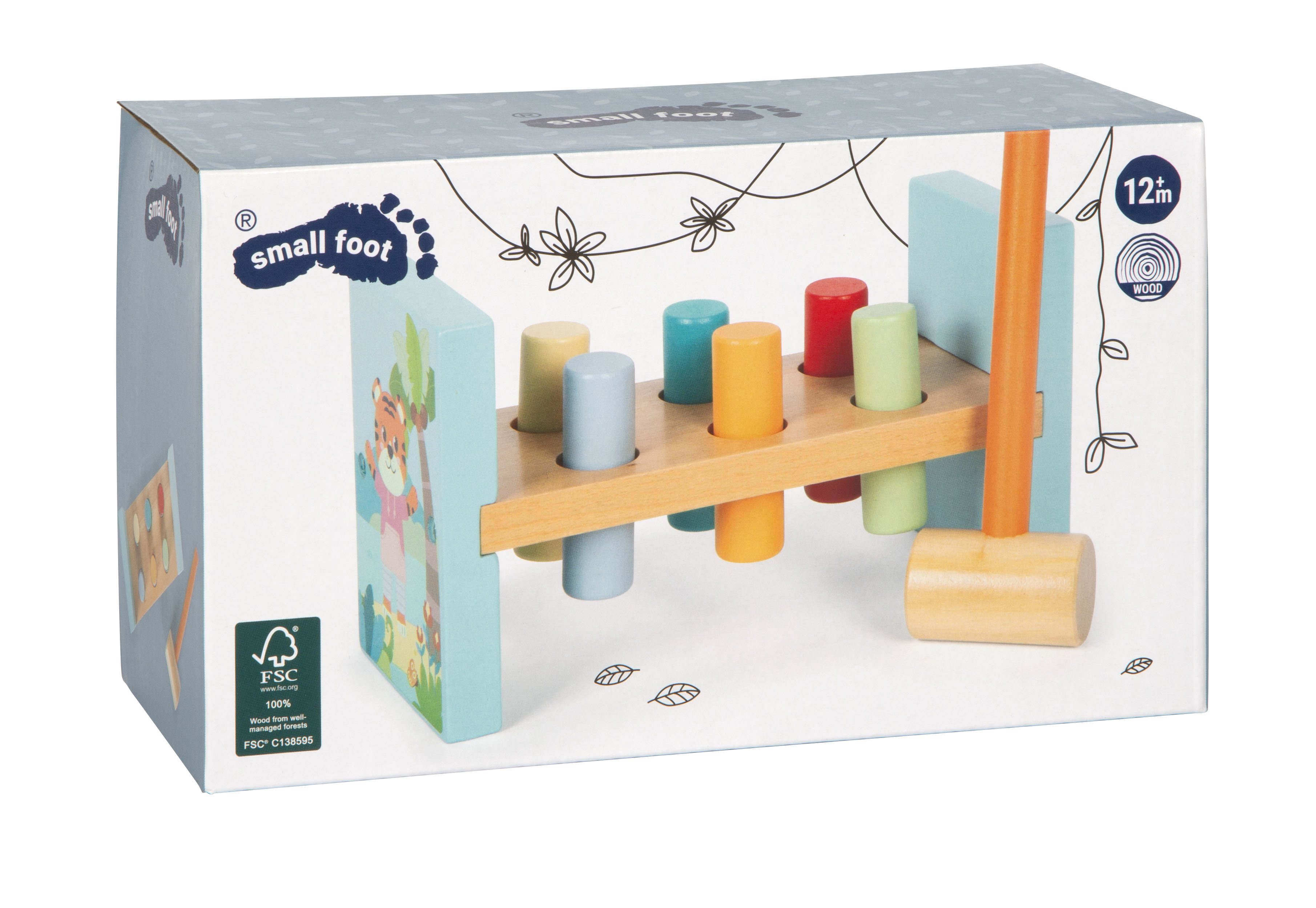 small foot Verpackung von Klopfspiel aus Holz