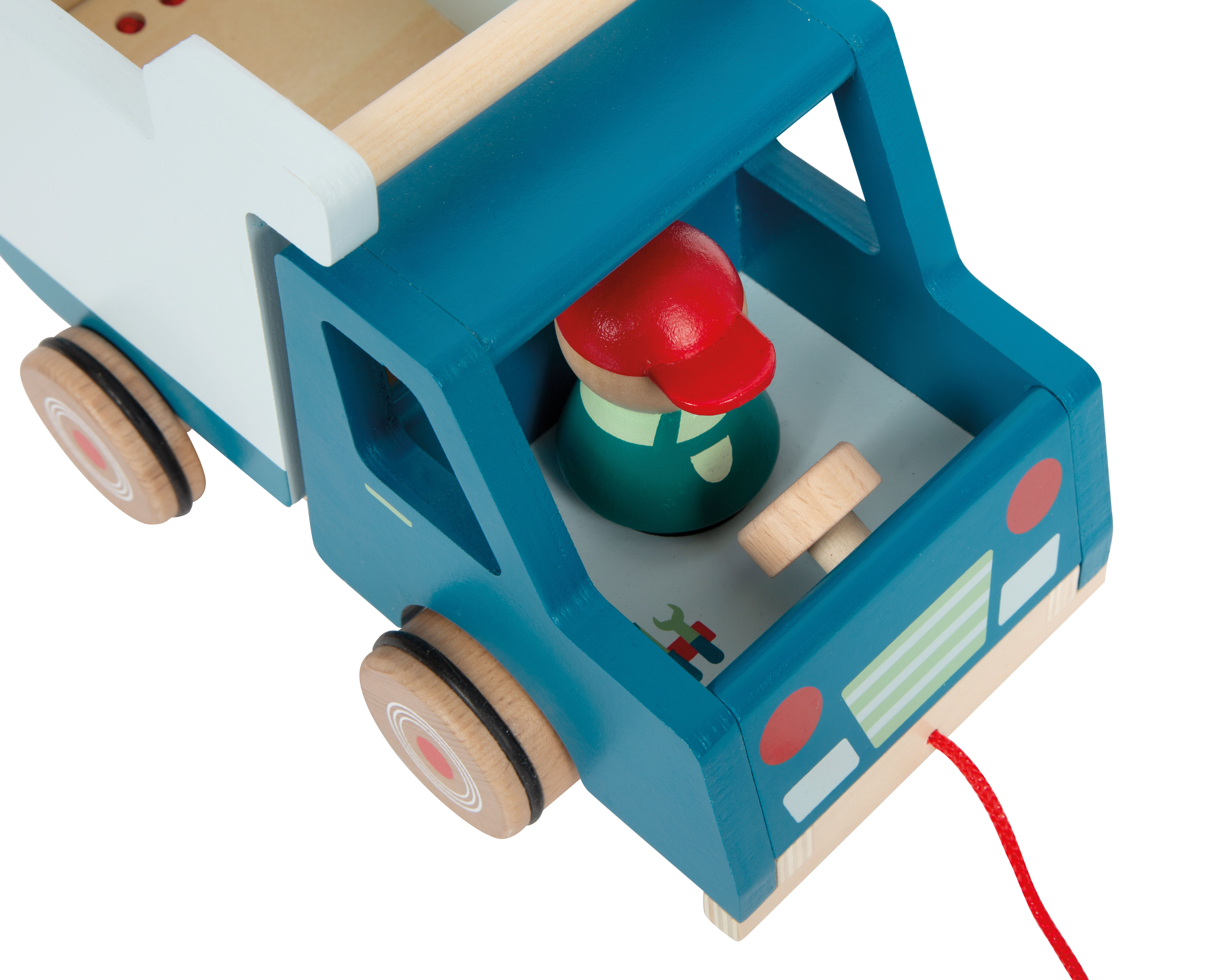 Nachzieh-Fahrzeug Kipplaster für Kinder