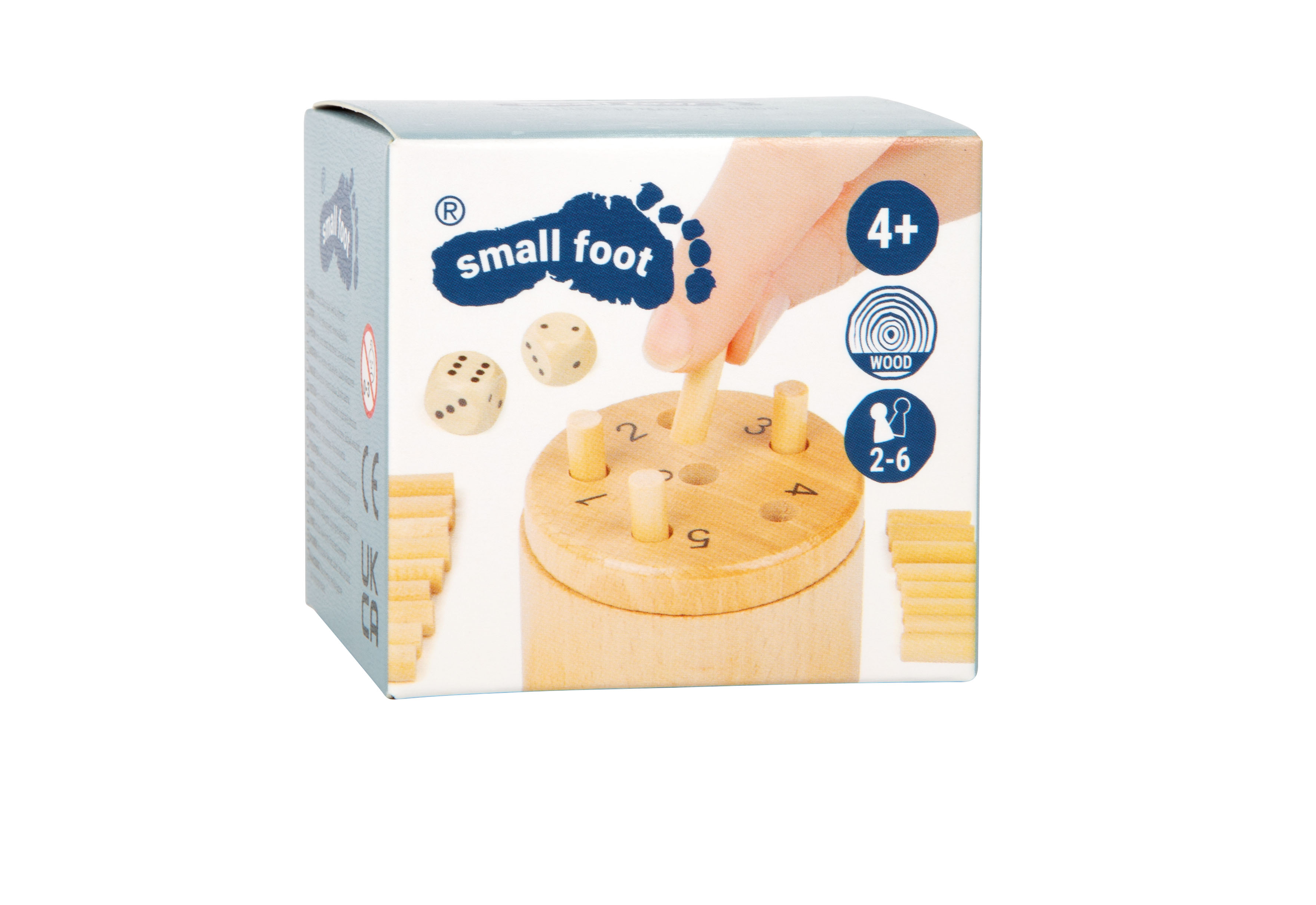 Würfelspiel 6 raus für Kinder